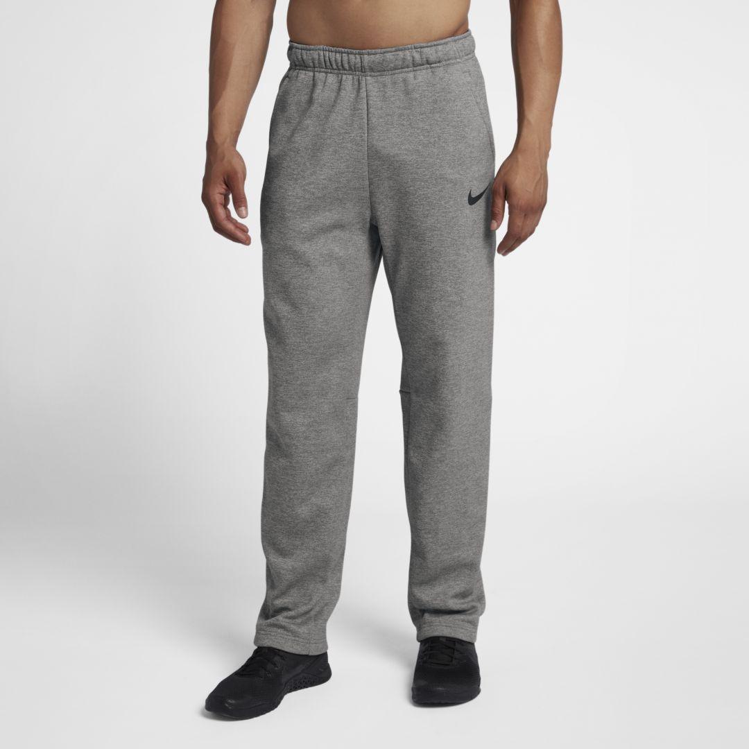 Nike Dri-fit Therma Training Pants in Gray for Men - Lyst