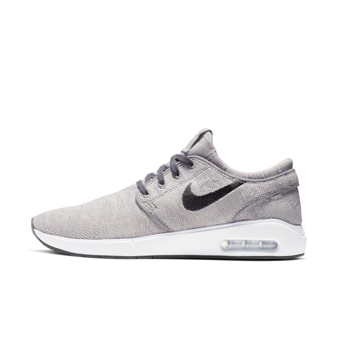 nike sb janoski air max heather grey skate shoes