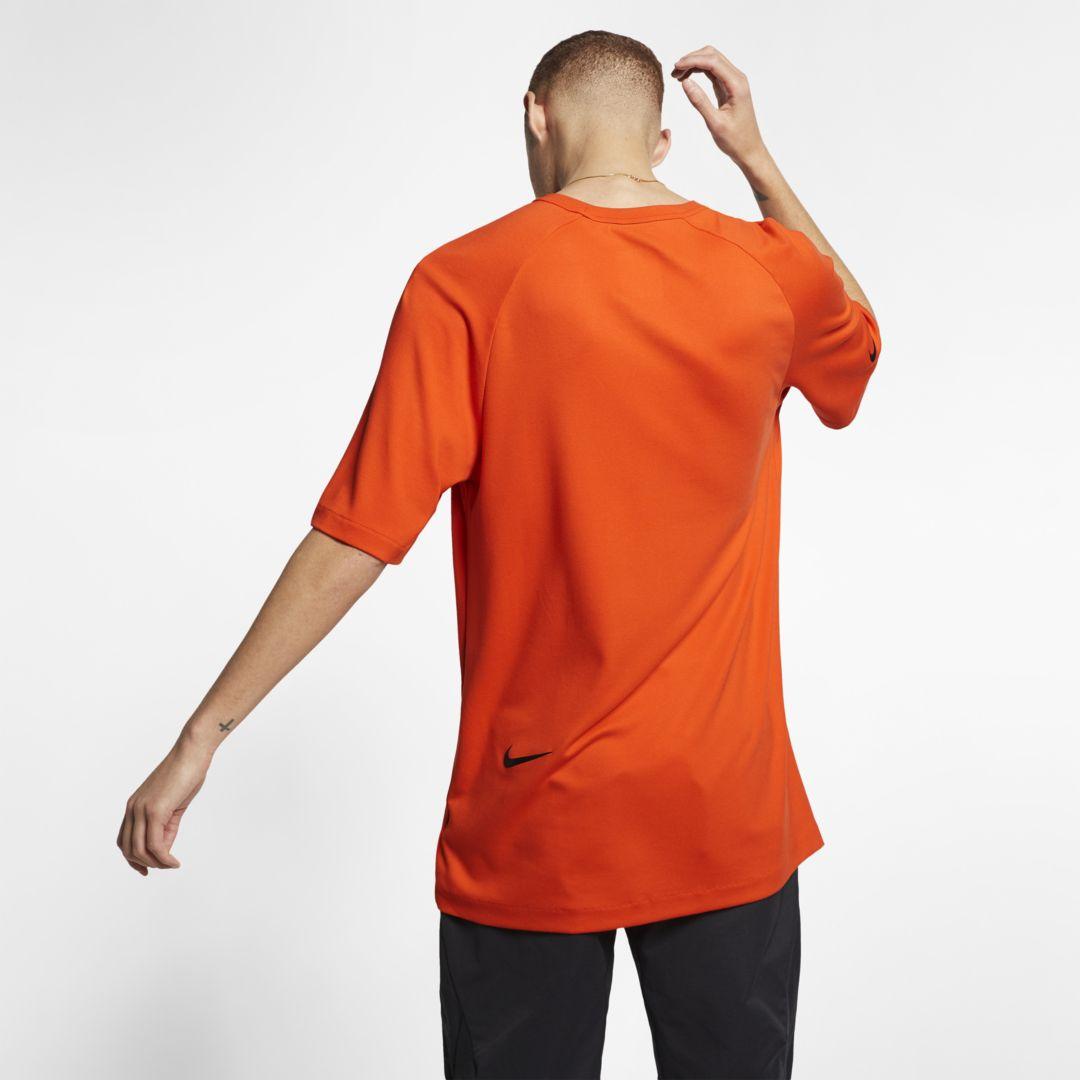 Nike Sportswear Tech Pack Short-sleeve Top in Orange for Men - Lyst