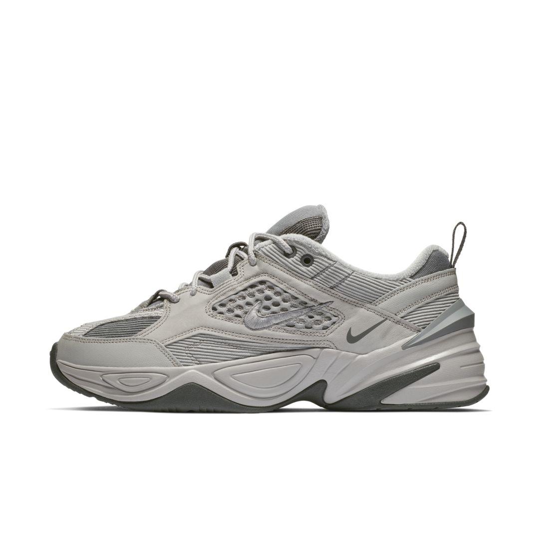 nike grey m2k tekno trainers