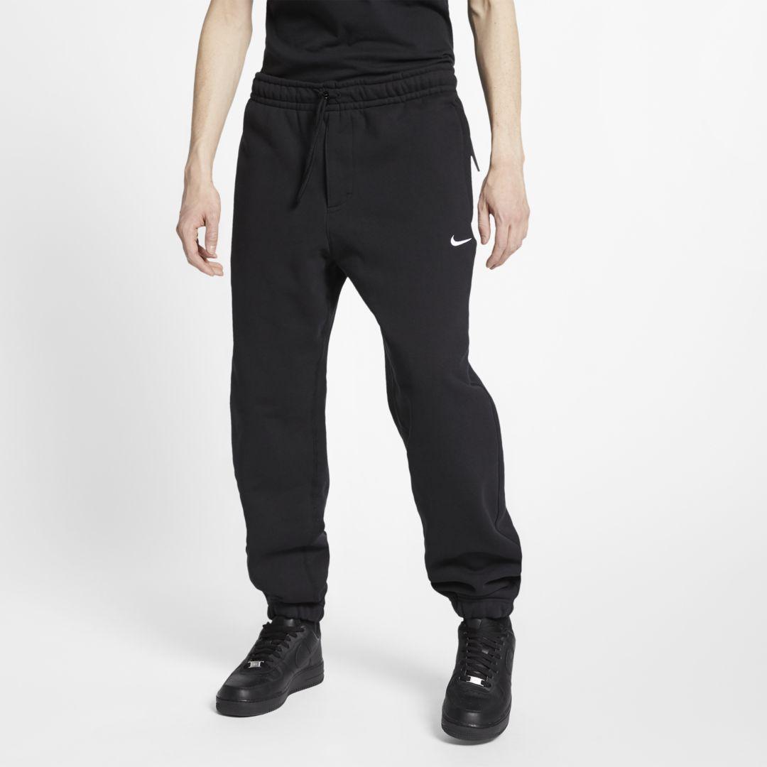 Nike Lab Collection Fleece Pants in Black for Men - Lyst