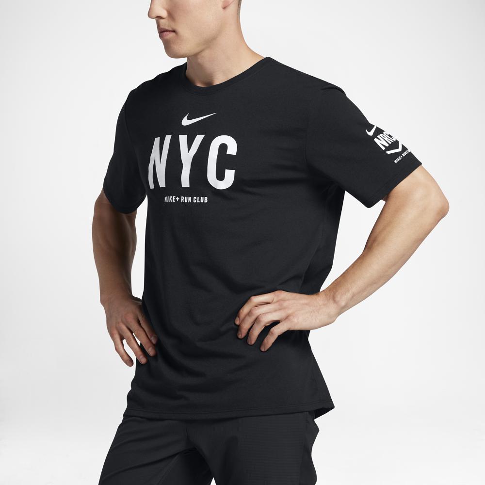 Lyst - Nike Dry Run Club (new York) Men's T-shirt in Black for Men