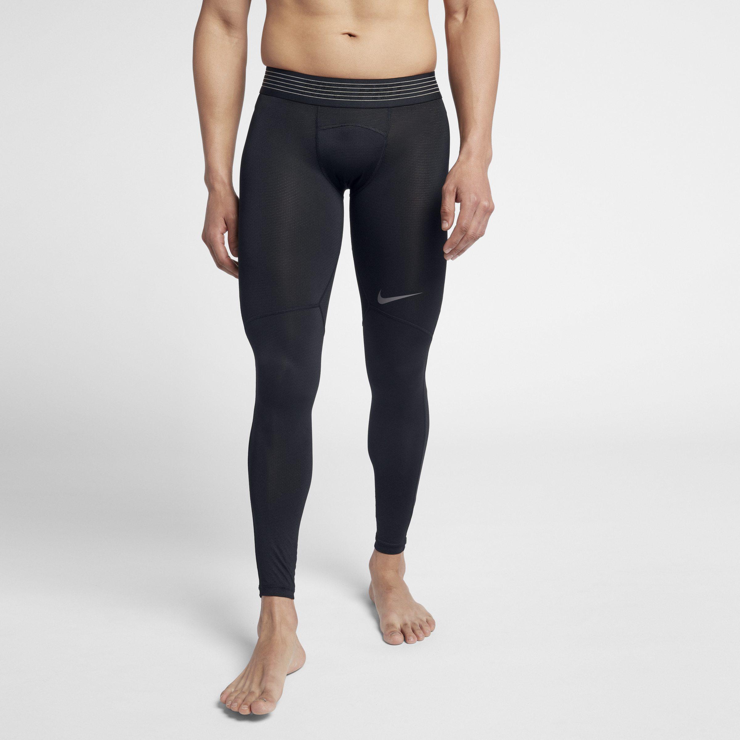 Nike Pro Hypercool Training Tights in Black for Men - Lyst