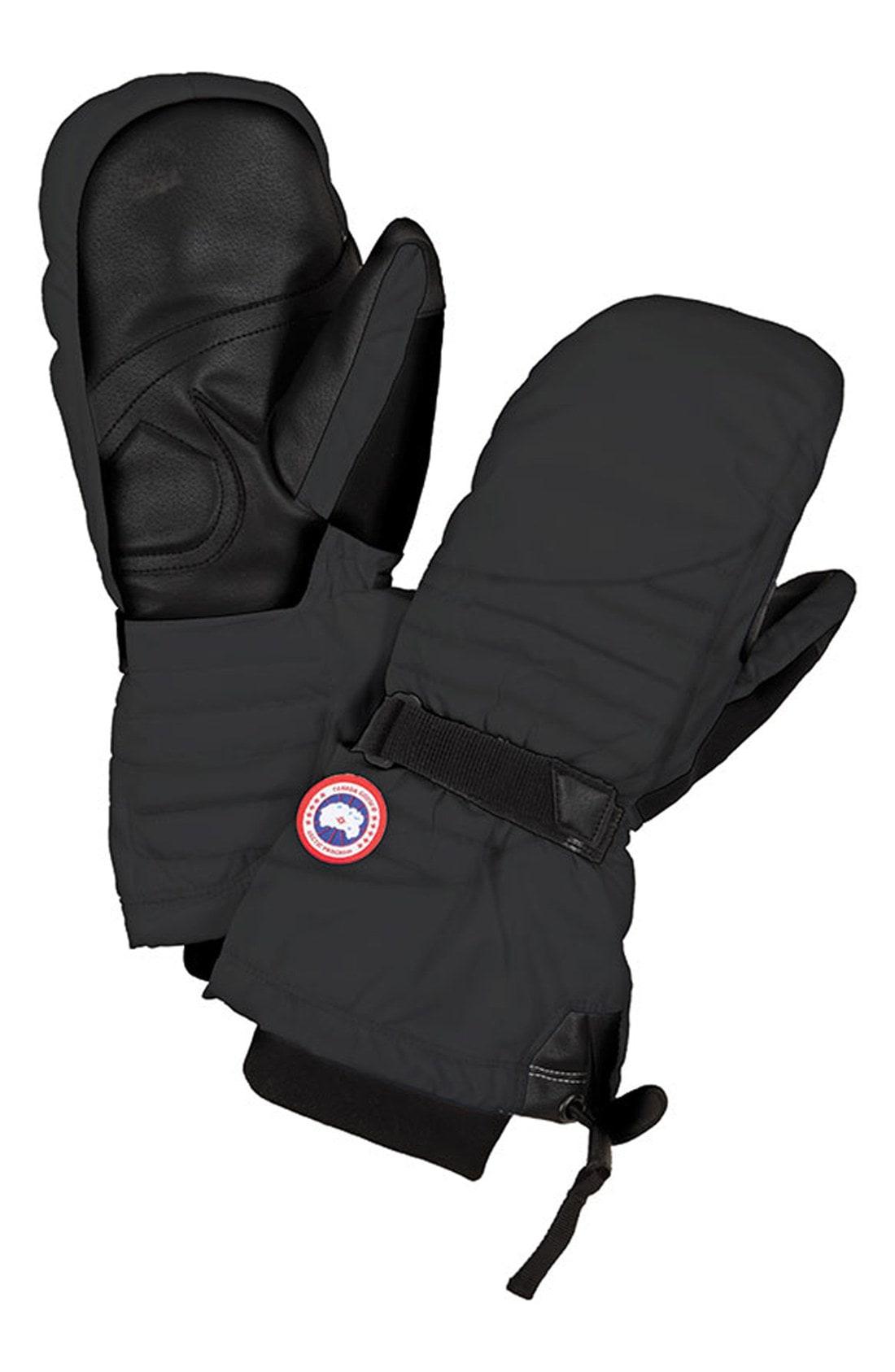 Lyst - Canada Goose Waterproof Down Mittens in Black