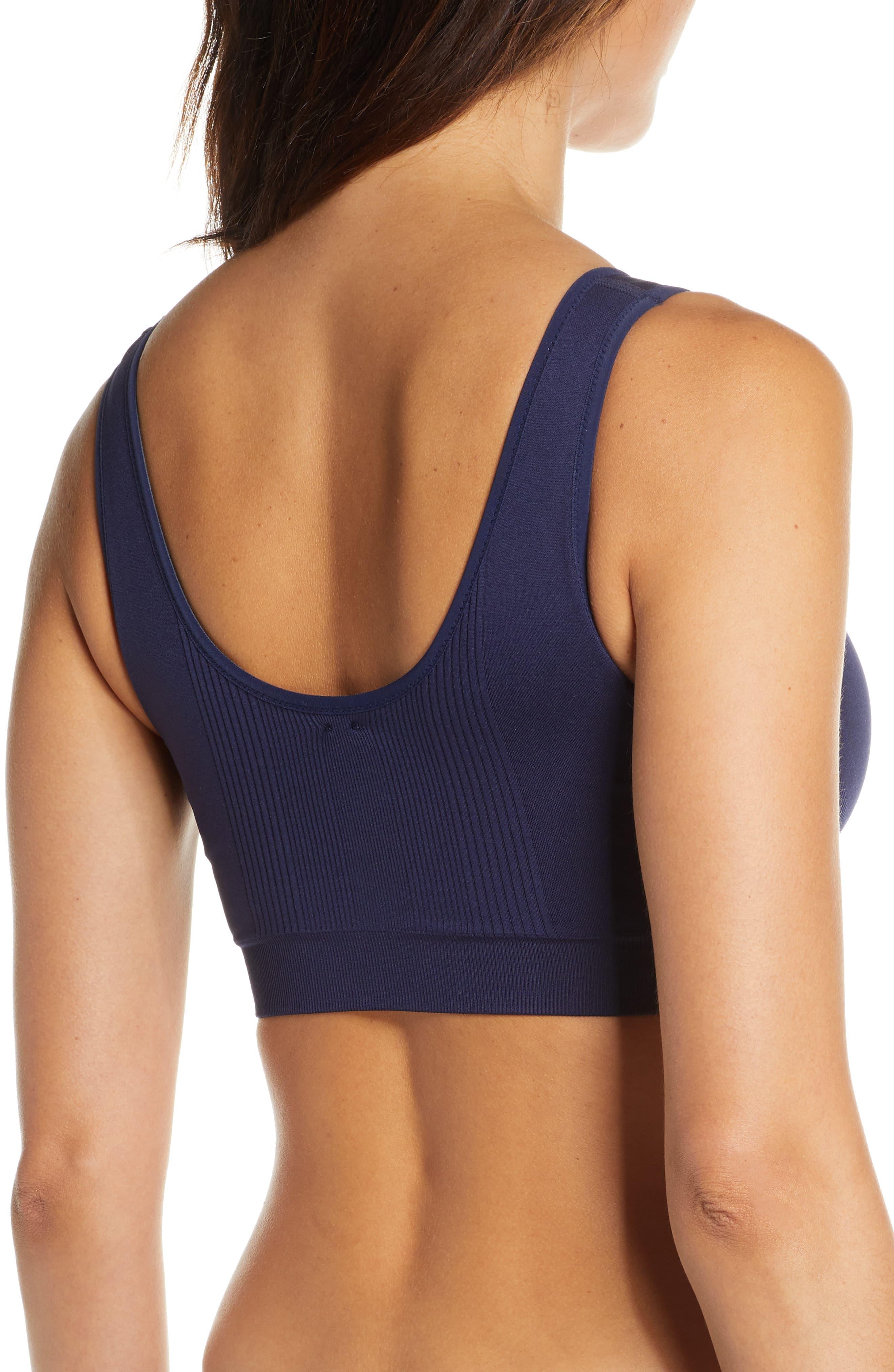 Spanx Spanx Breast Of Both Worlds Reversible Wireless Bra in Blue Lyst