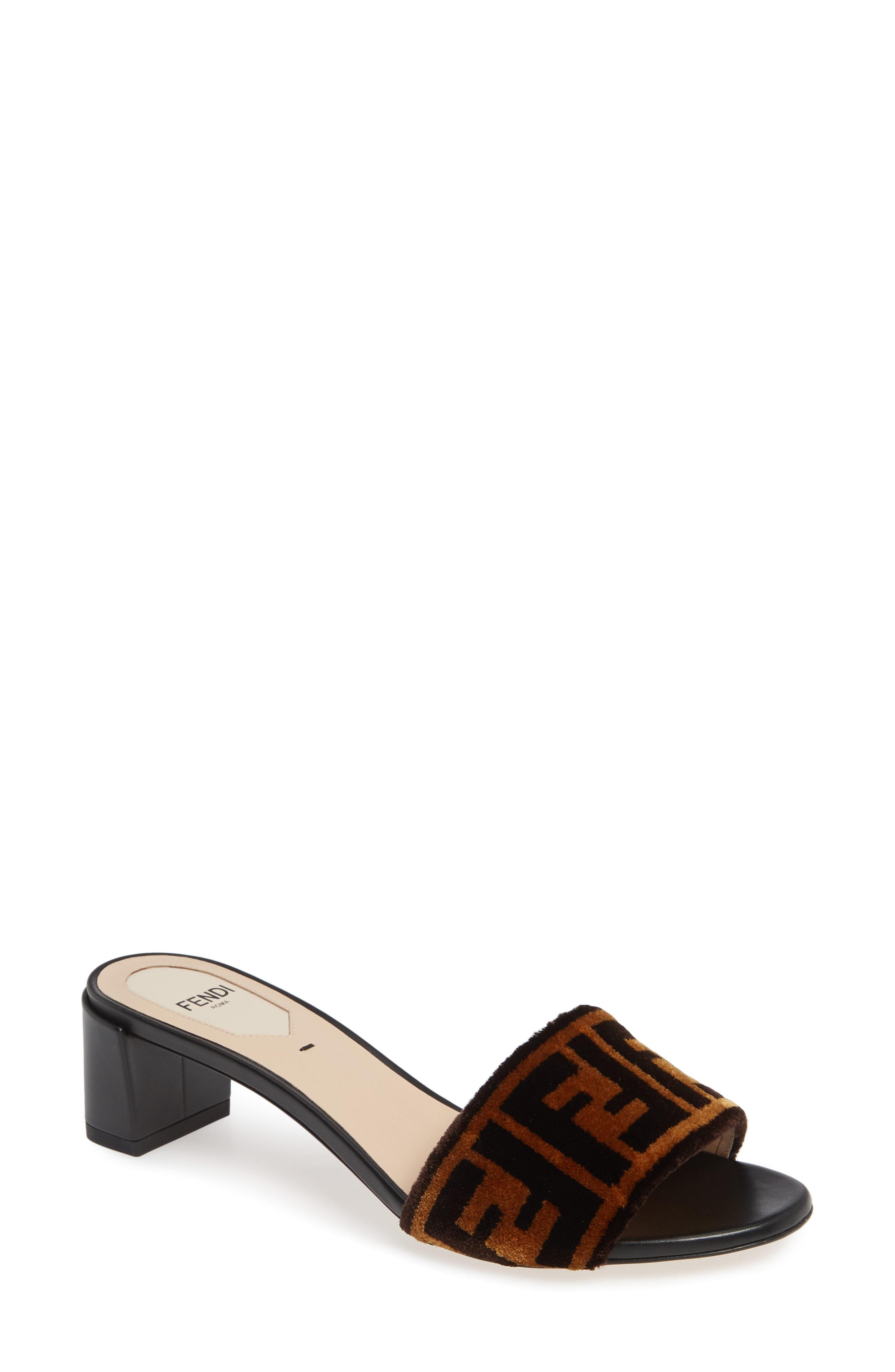 fendi signature slides