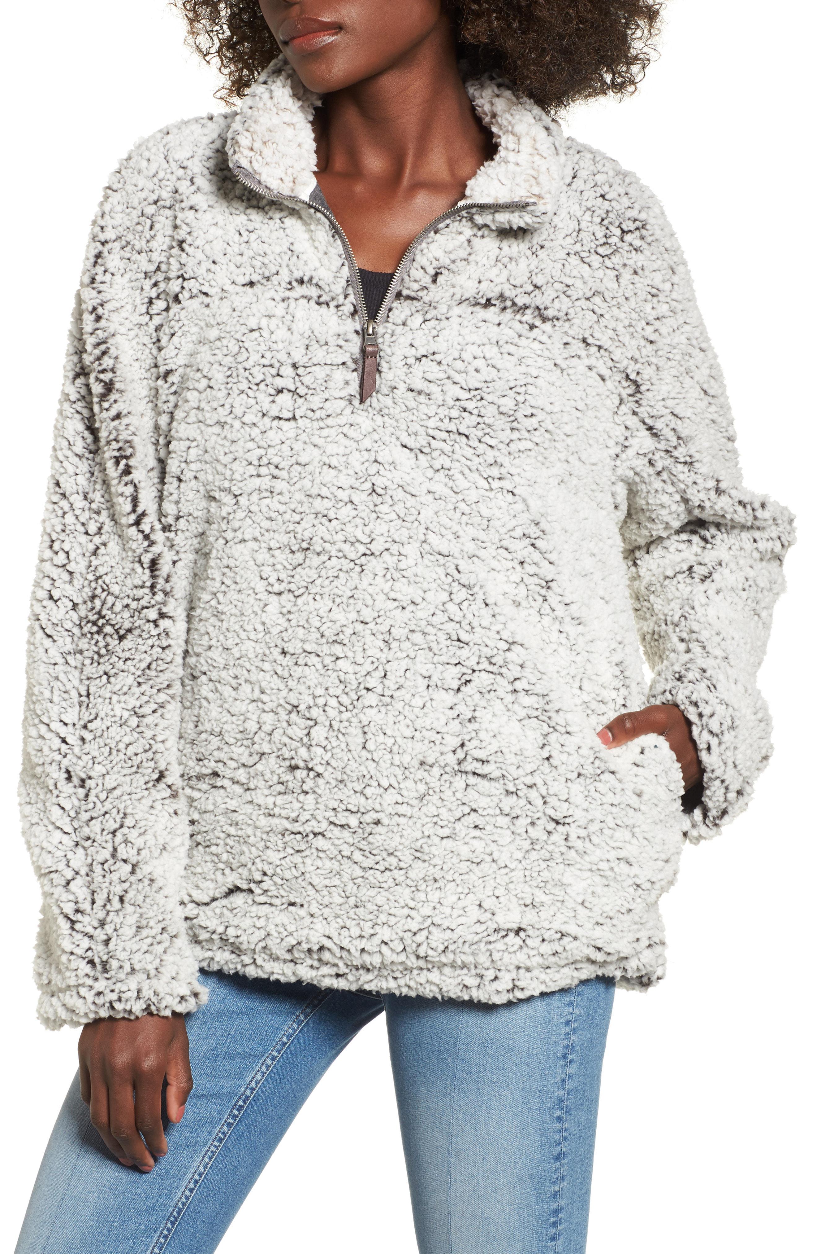 fleece pullover