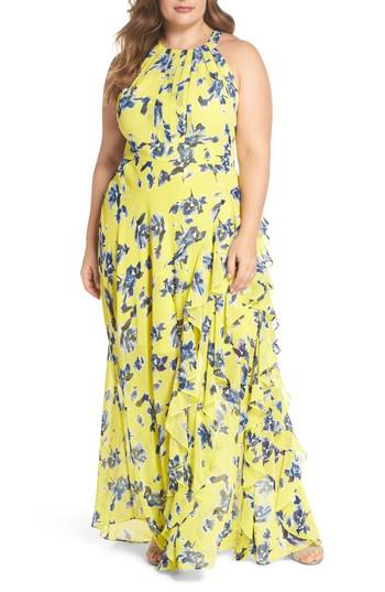 eliza j dresses yellow