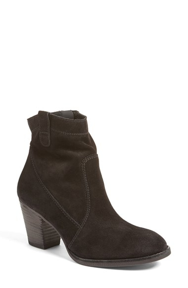 Paul Green Jax Suede Ankle Boots in Black - Lyst