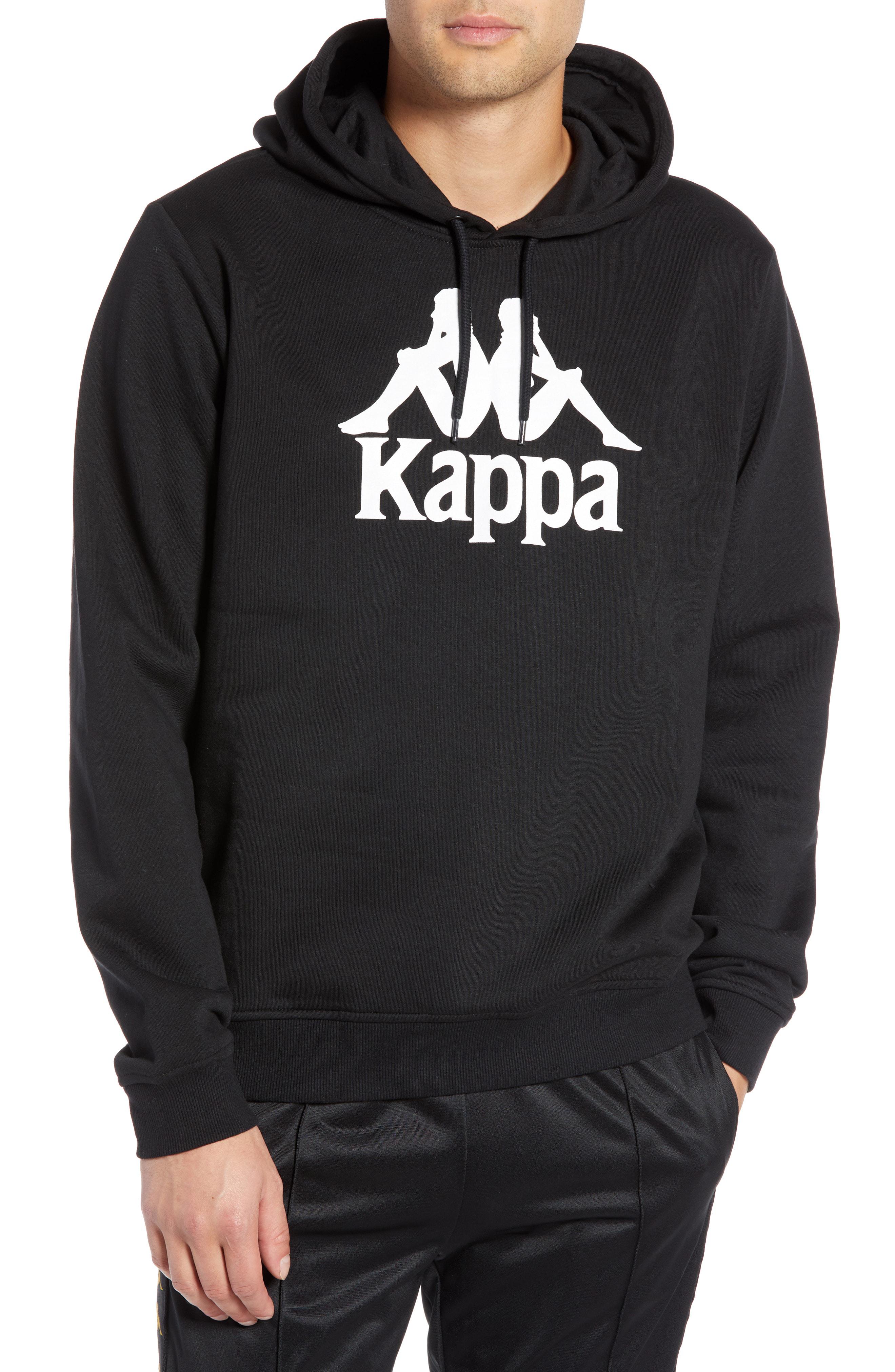 Lyst - Kappa Authentic Esmio Pullover Hoodie in Black for Men