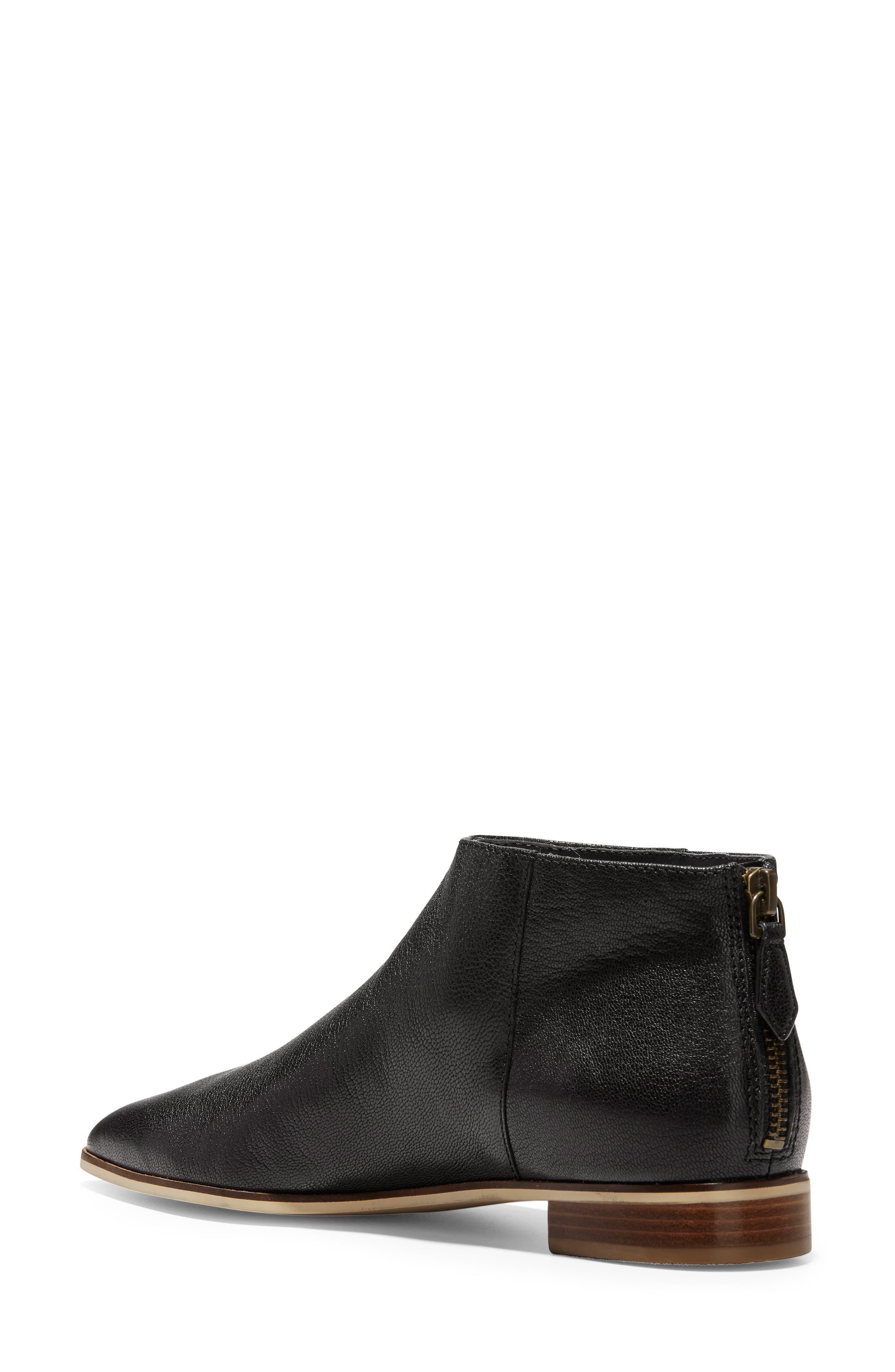 cole haan havana bootie black leather