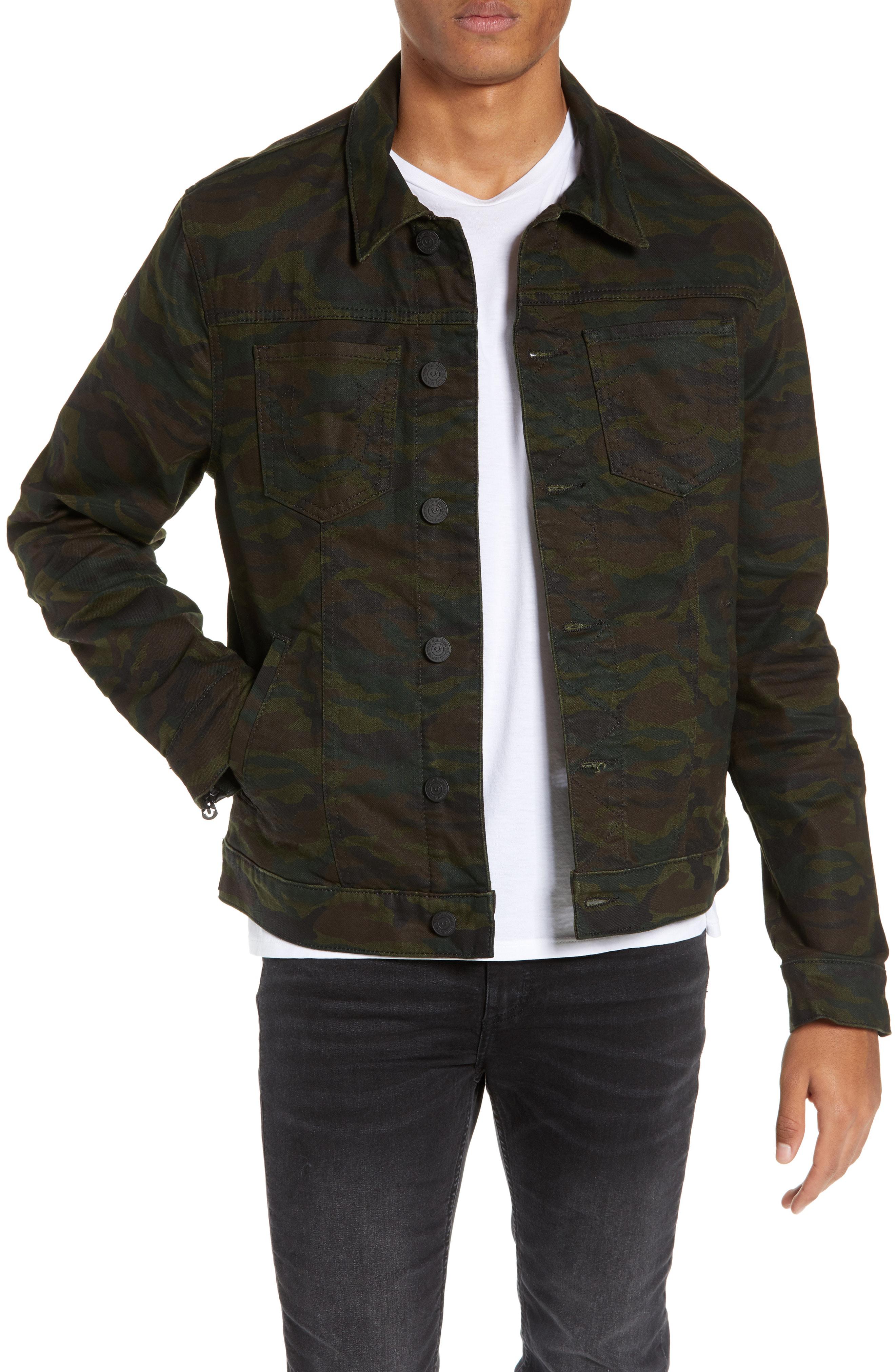 Lyst True Religion Dylan Denim Jacket in Black for Men