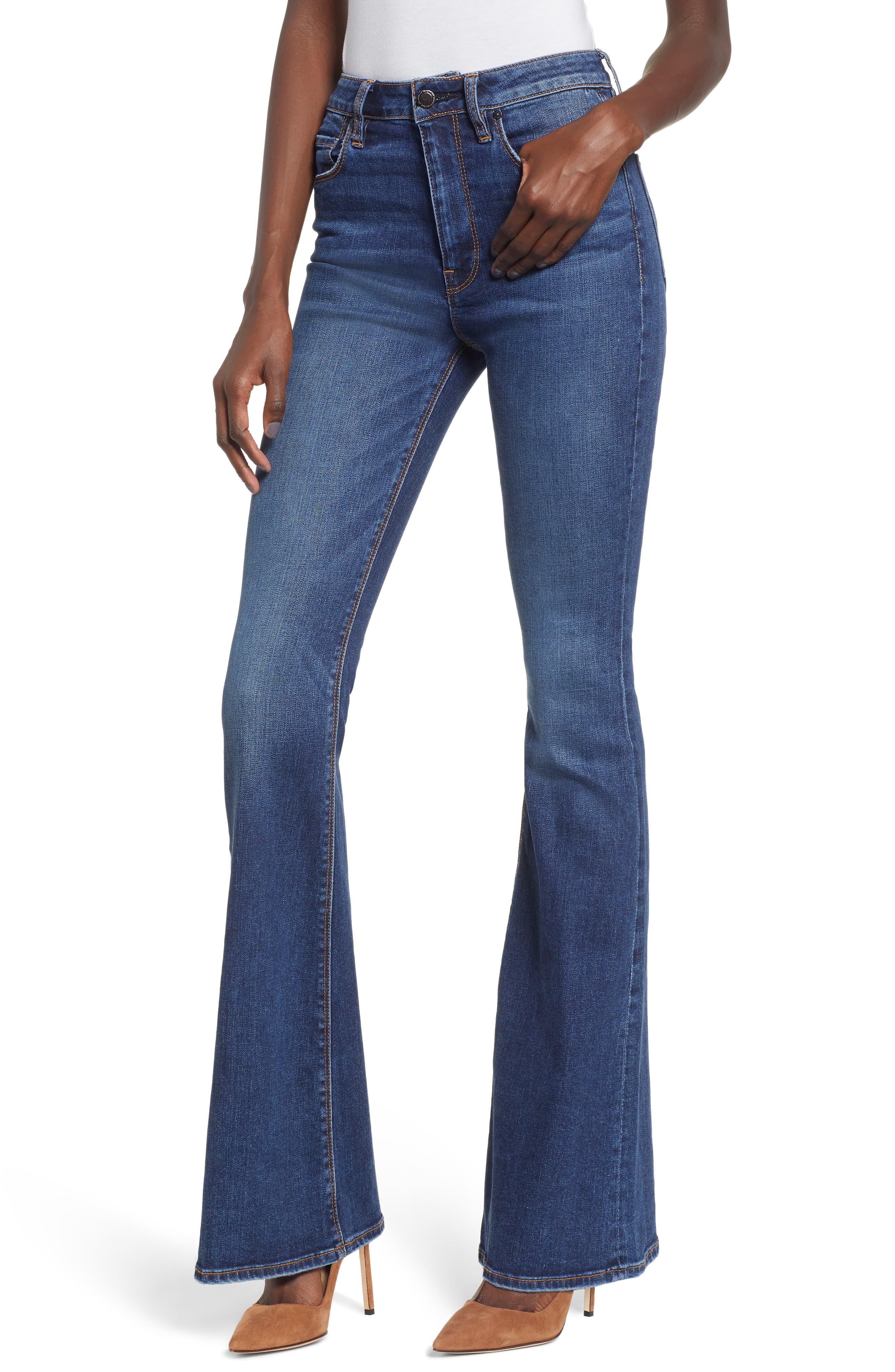 Hudson Jeans Denim Holly High Waist Flare Jeans in Blue - Lyst