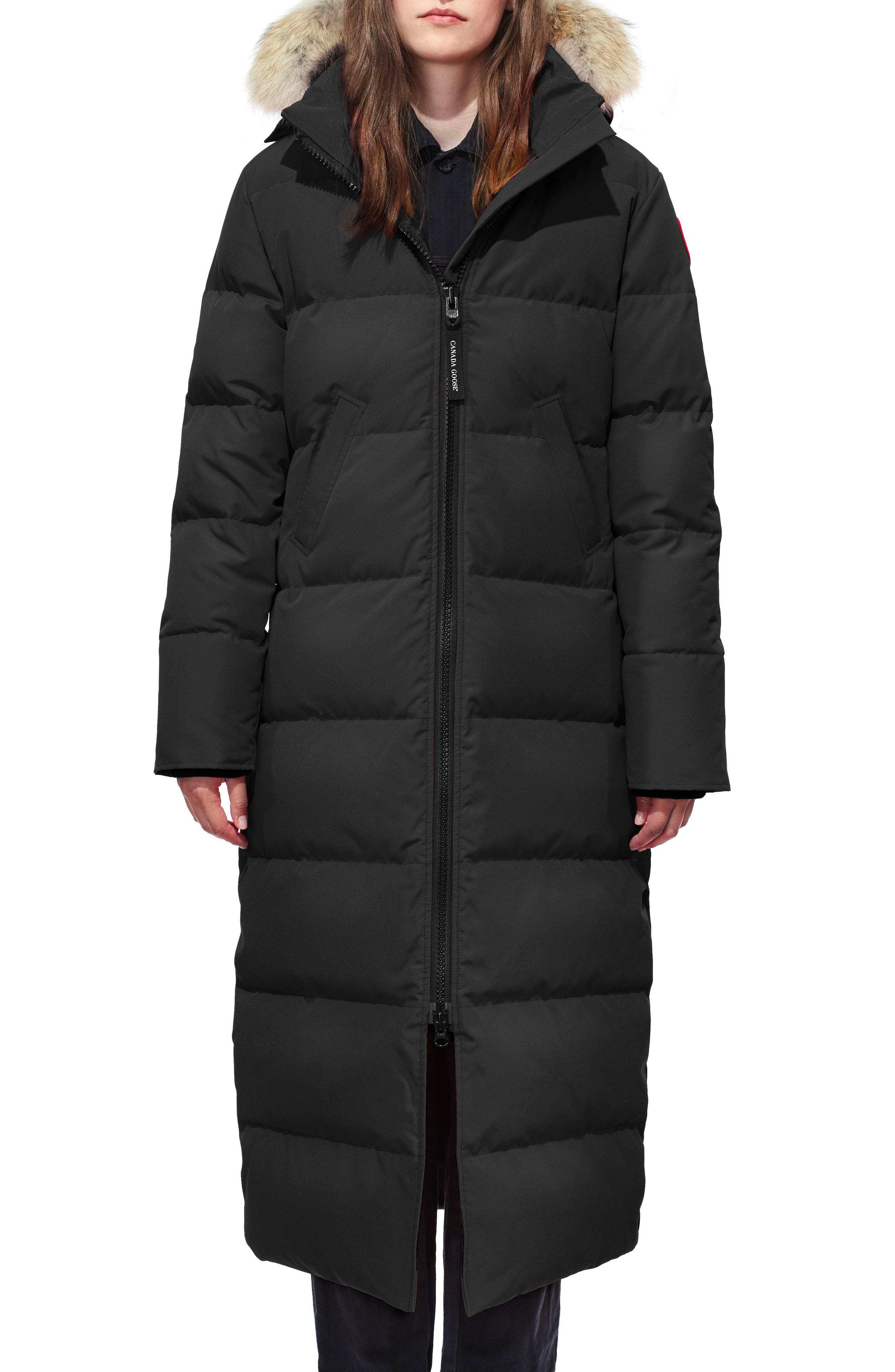 Lyst - Canada Goose 'mystique' Regular Fit Down Parka With Genuine ...