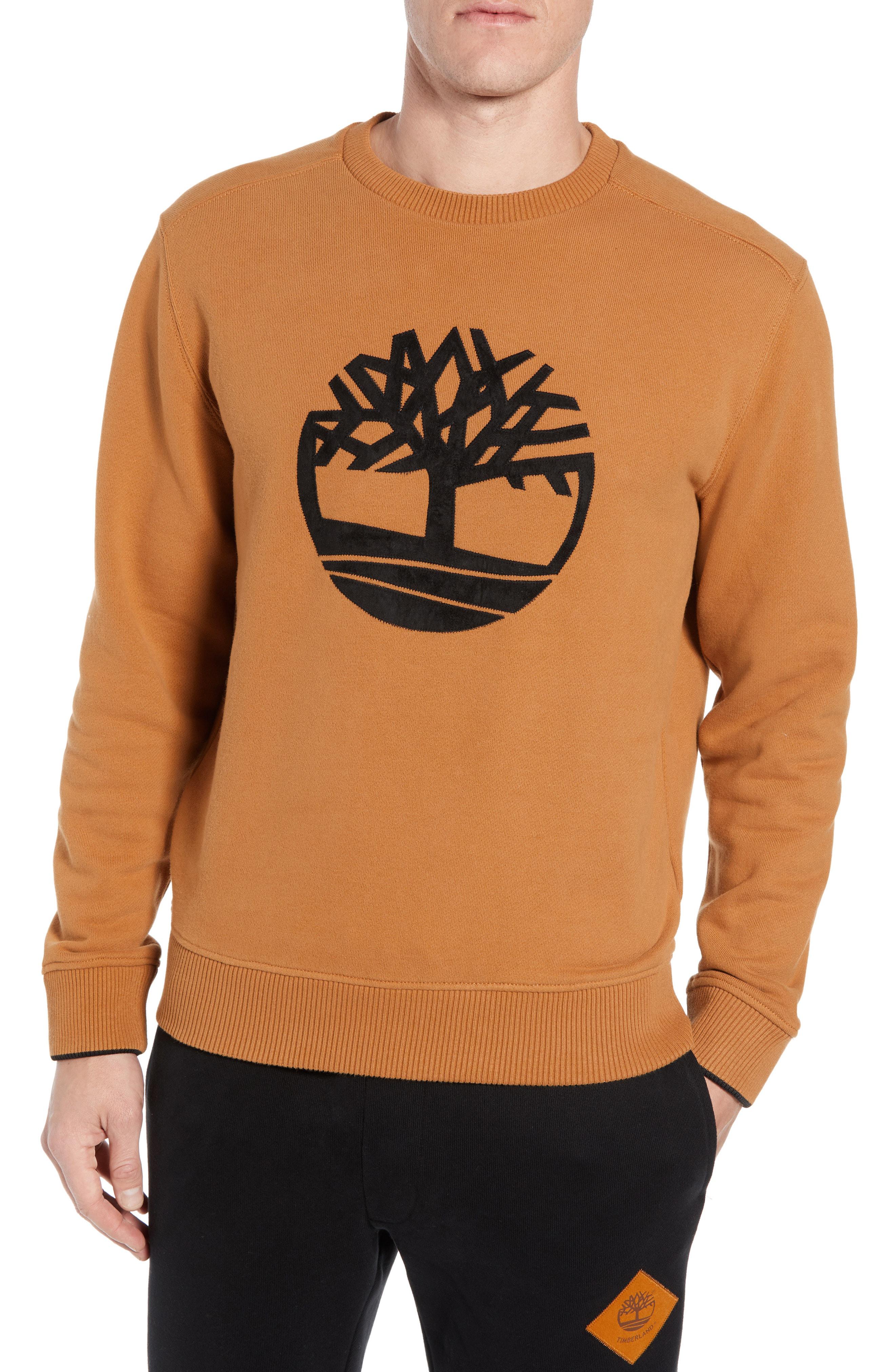 Lyst - Timberland Elevated Logo Crewneck Sweatshirt for Men
