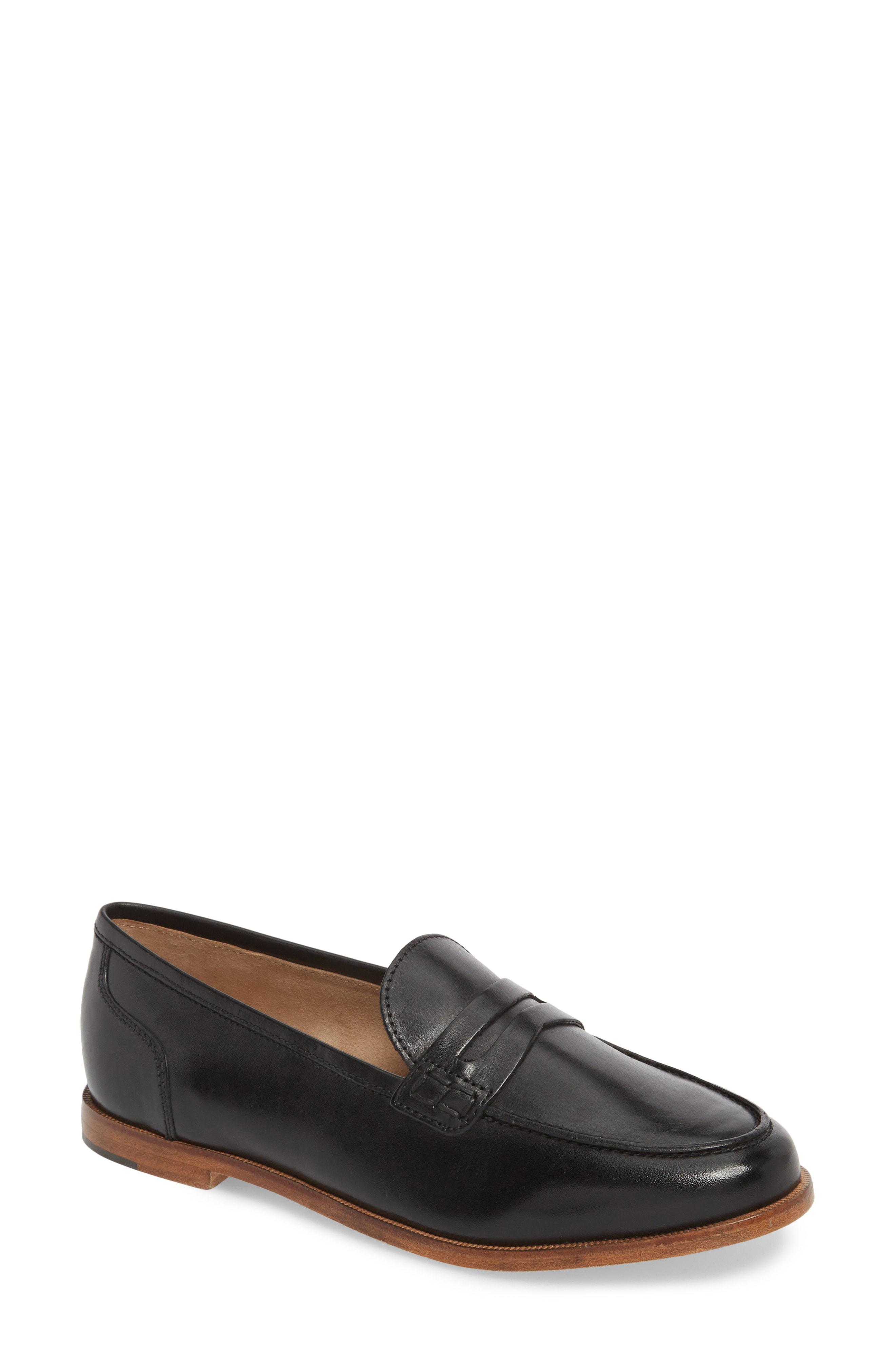 Lyst - J.Crew Ryan Penny Loafer in Black - Save 40.50632911392405%