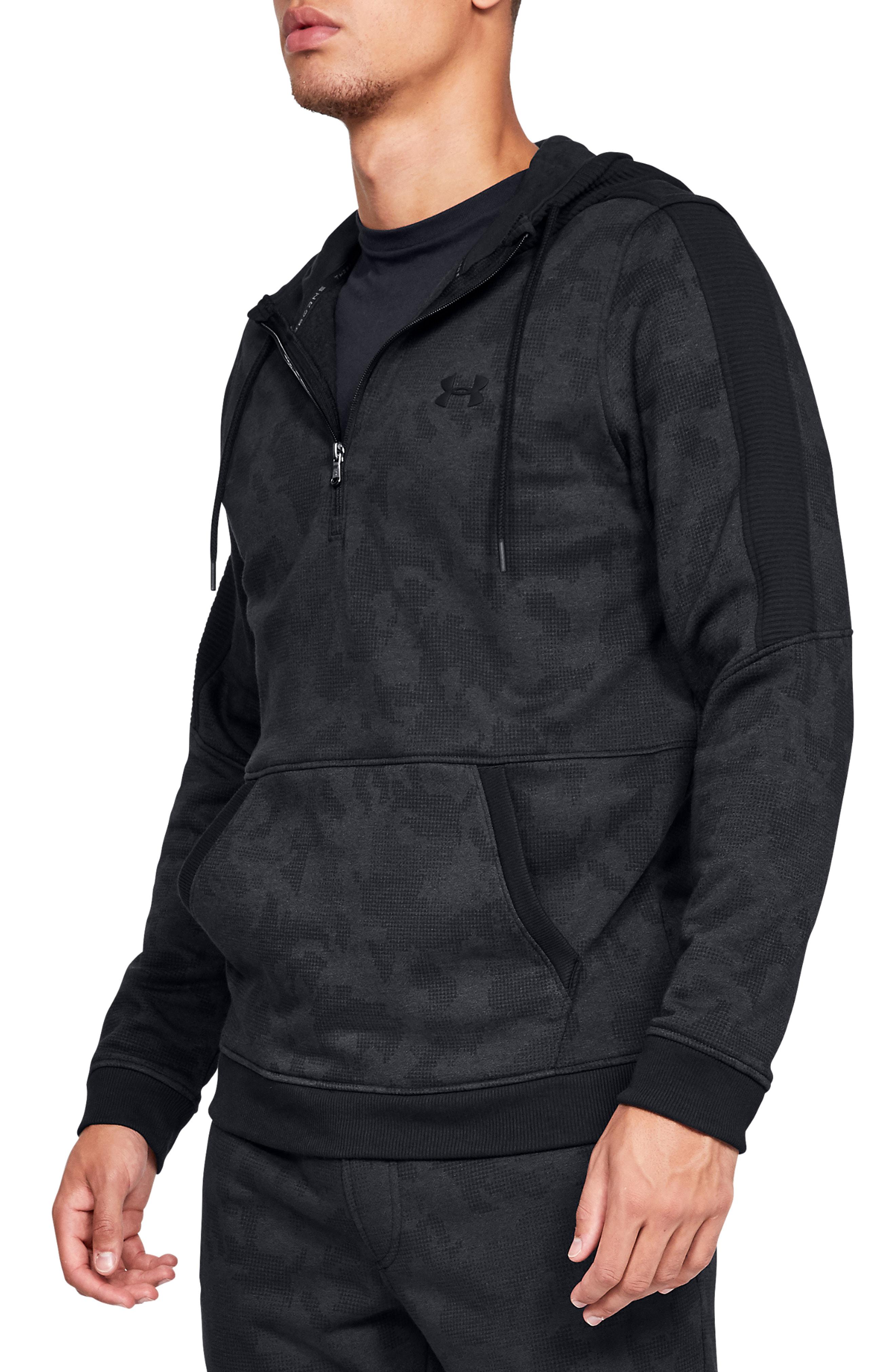 Download Lyst - Under Armour Threadborne Siro Camo Half Zip Hoodie ...