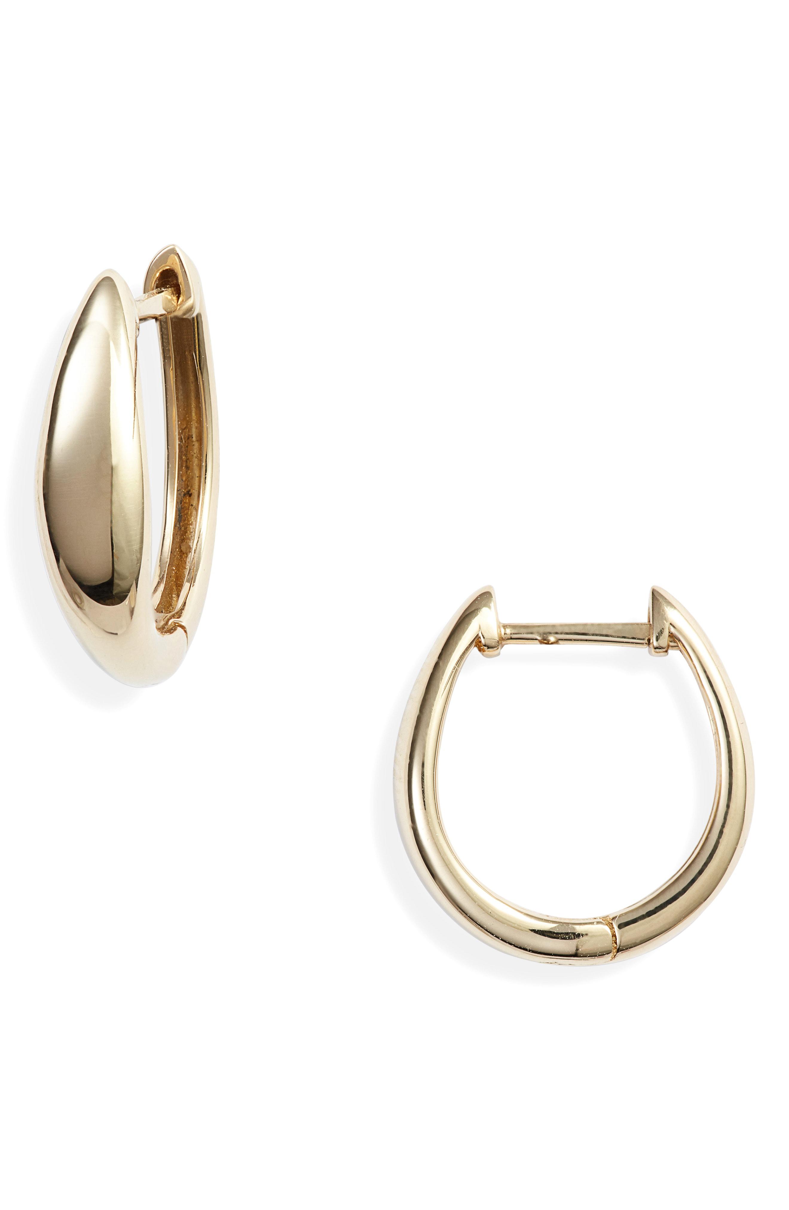 Lyst Bony Levy 14k Gold Hoop Earrings Nordstrom Exclusive In Bony Levy Women S Metallic 14k Gold Hoop Earrings Nordstrom