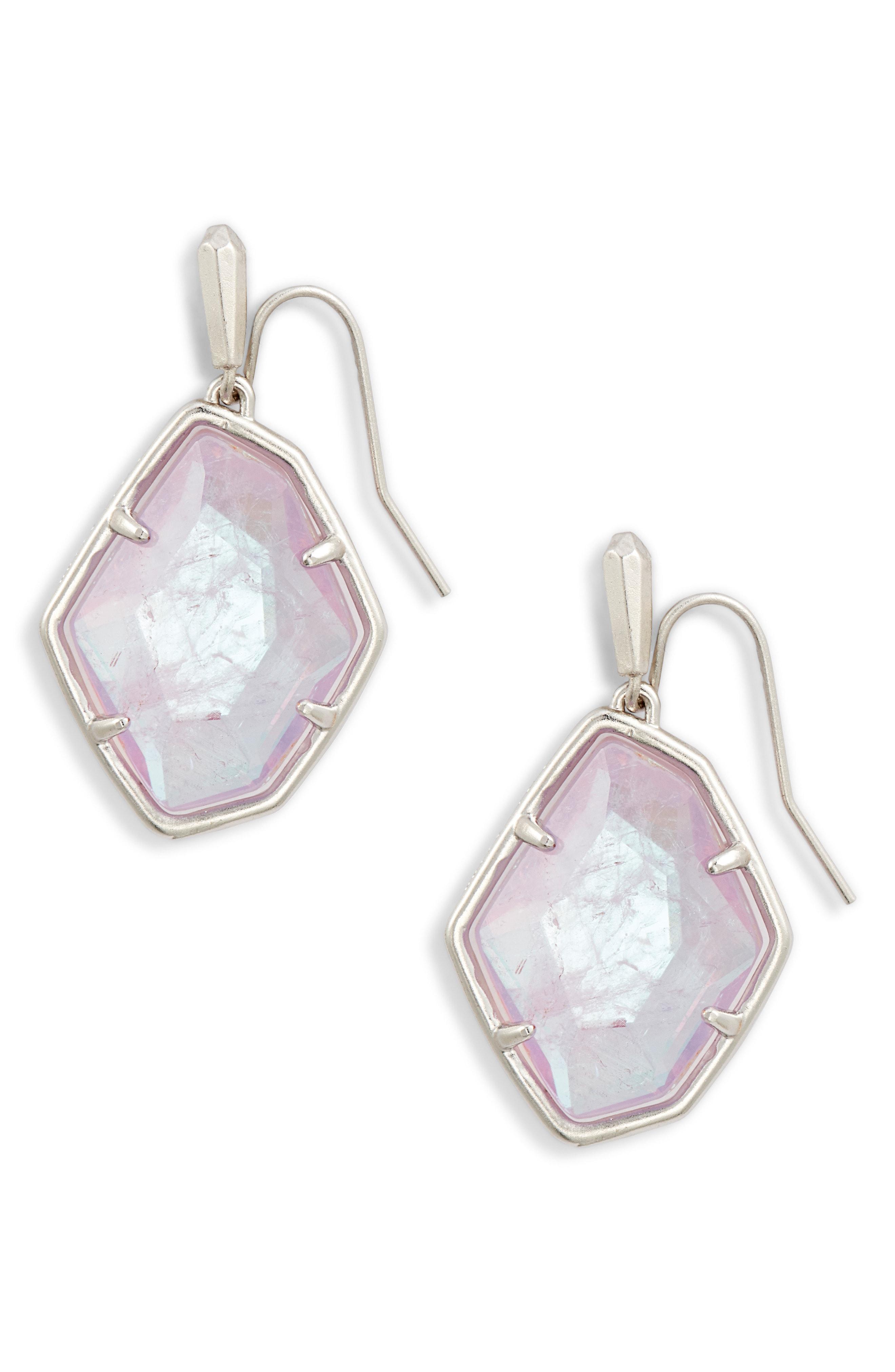 Lyst Kendra Scott Dax Drop Earrings in Metallic