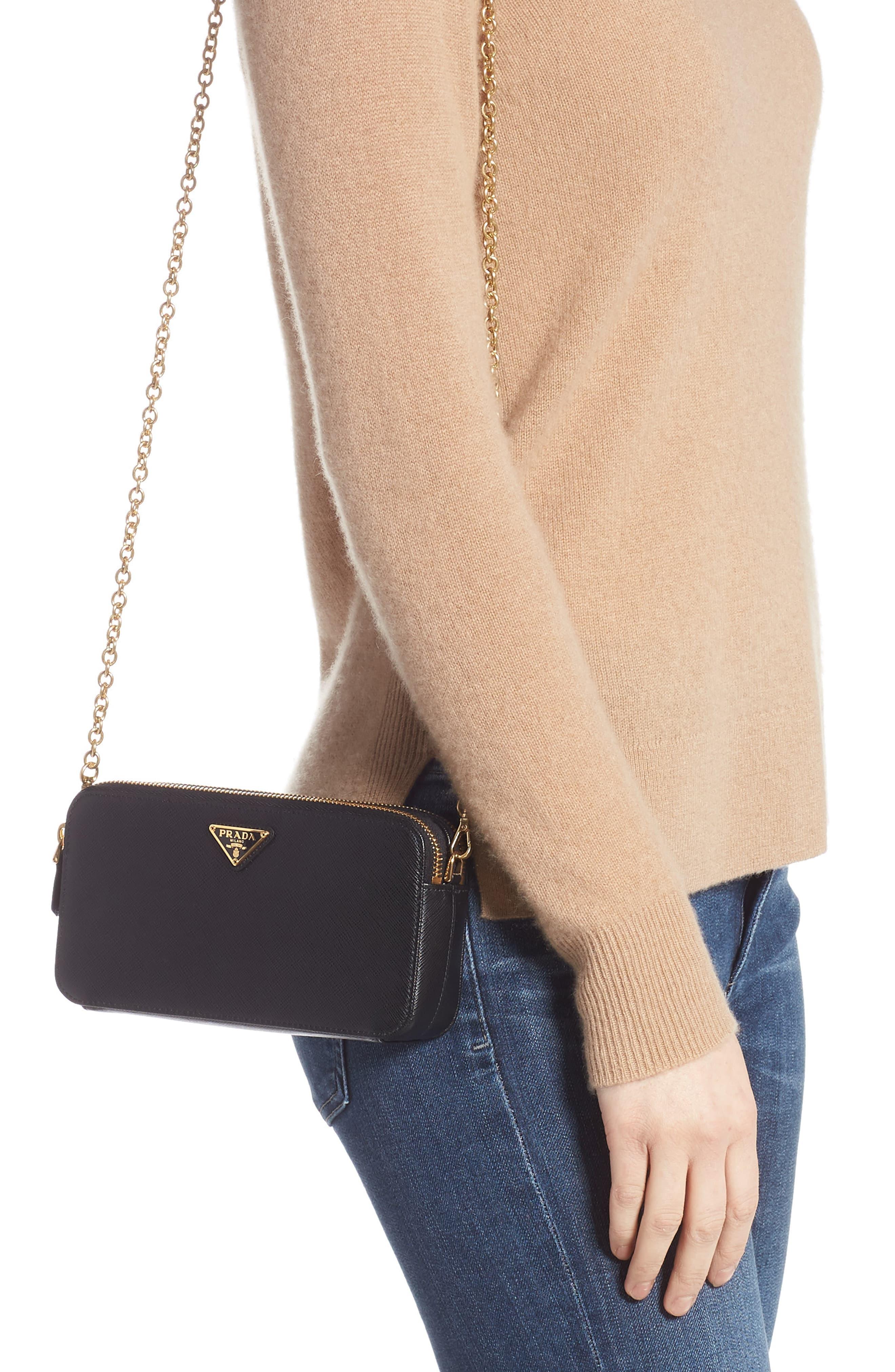 prada double crossbody