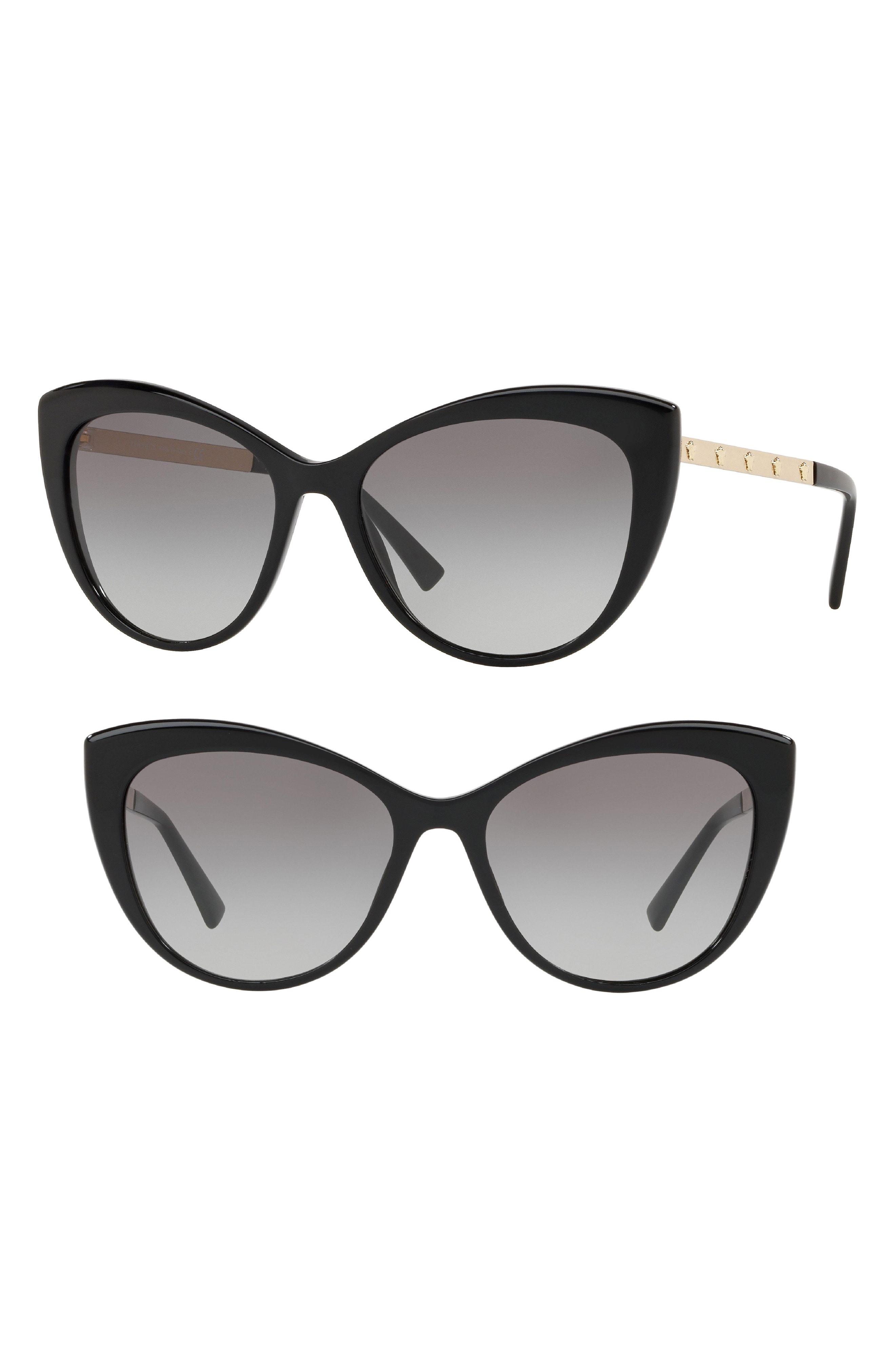 Versace Medusa 57mm Cat Eye Sunglasses Lyst 