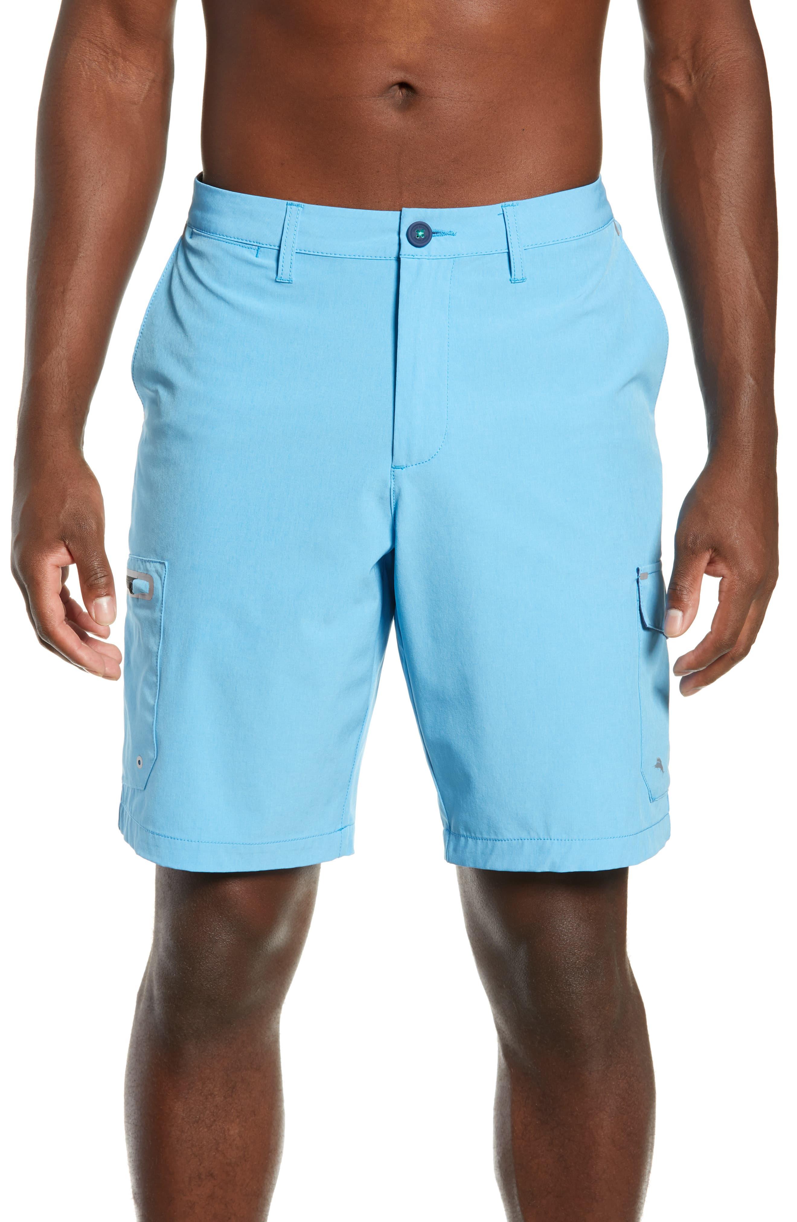 Tommy Bahama Cayman Isles Cargo Hybrid Board Shorts in Blue for Men - Lyst