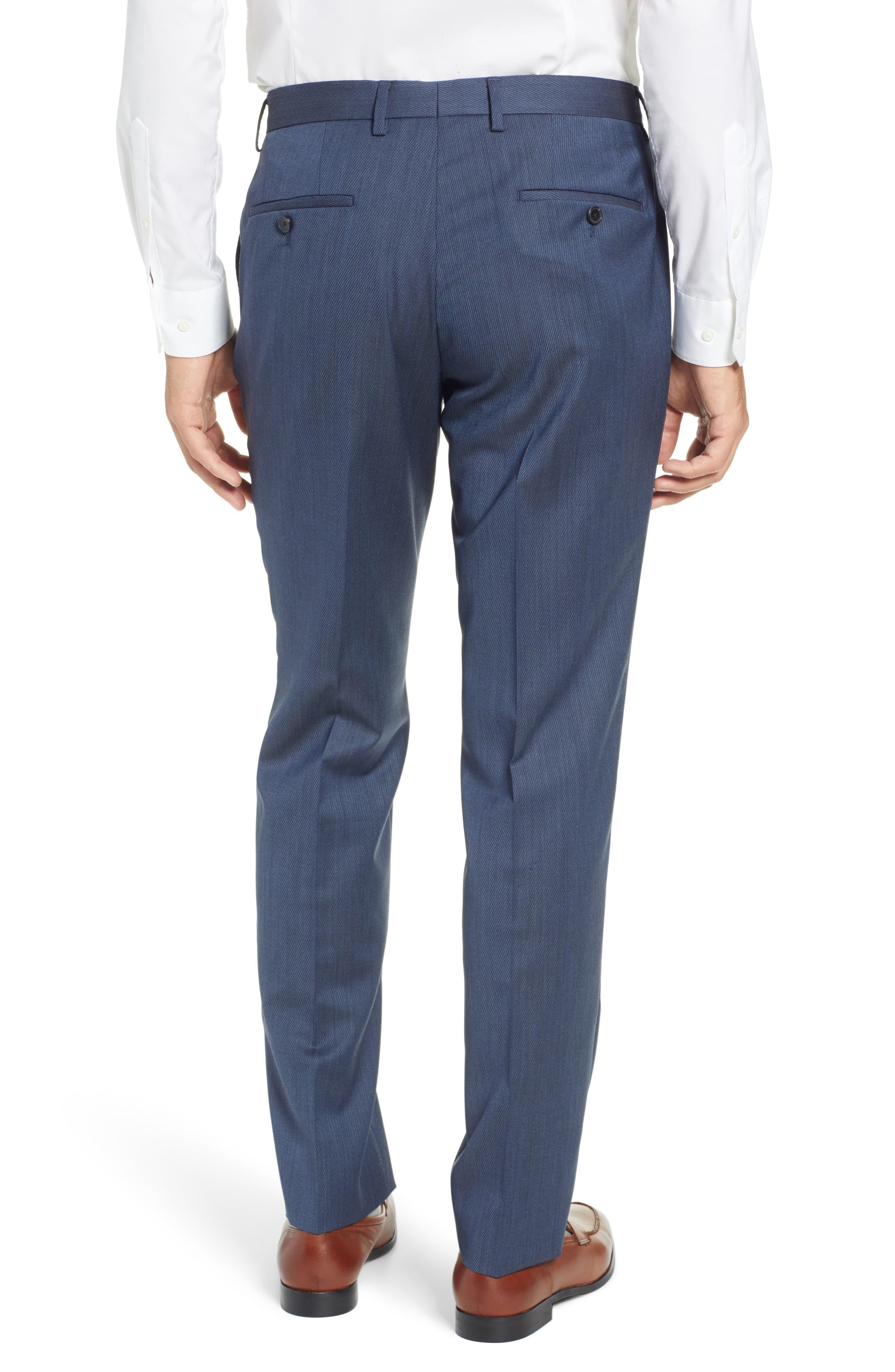 flat front trousers