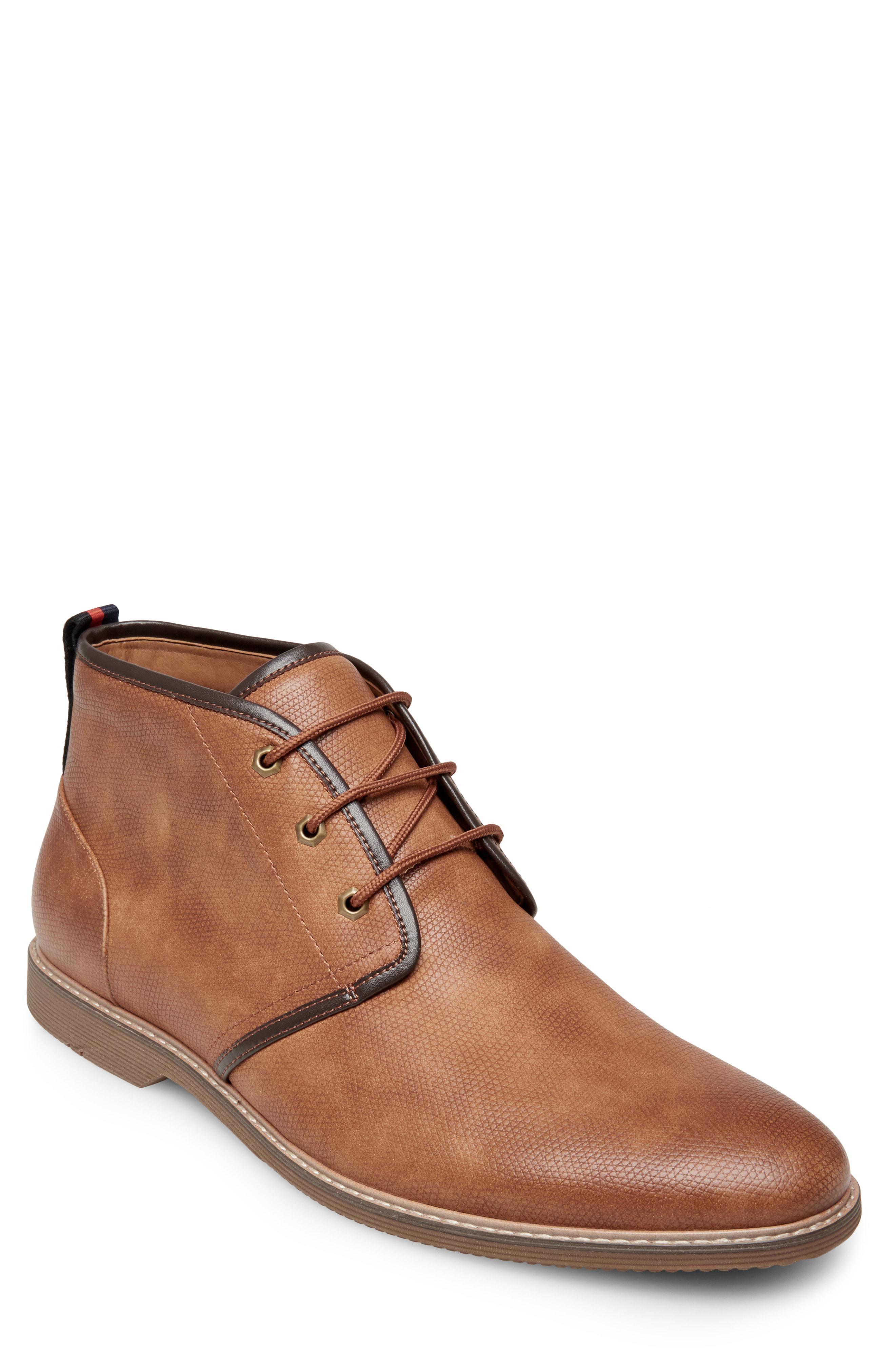 Steve Madden Leather Nurture Chukka Boot in Tan Leather (Brown) for Men ...