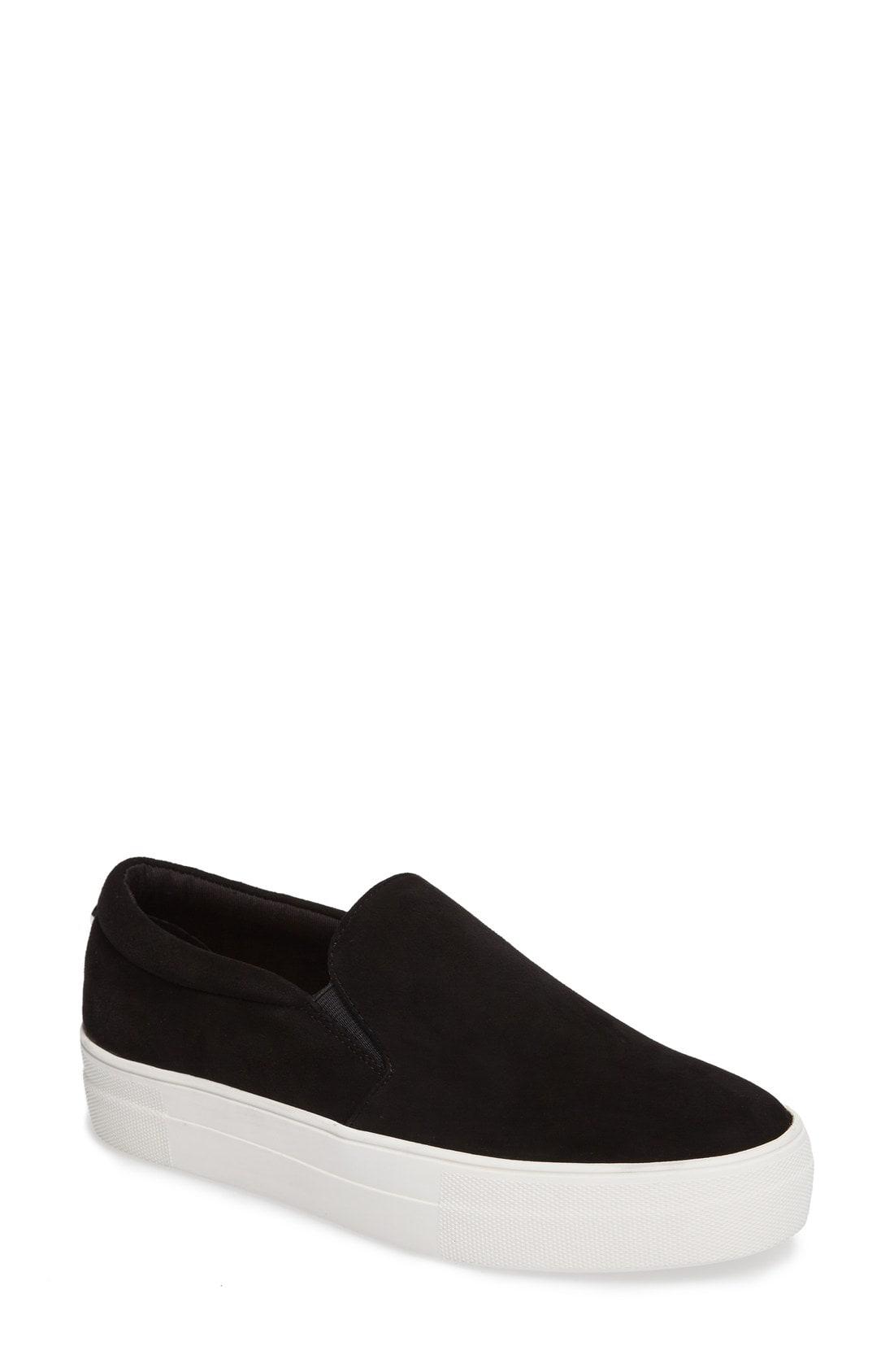 Lyst - Steve Madden Gills Platform Slip-on Sneaker in Black