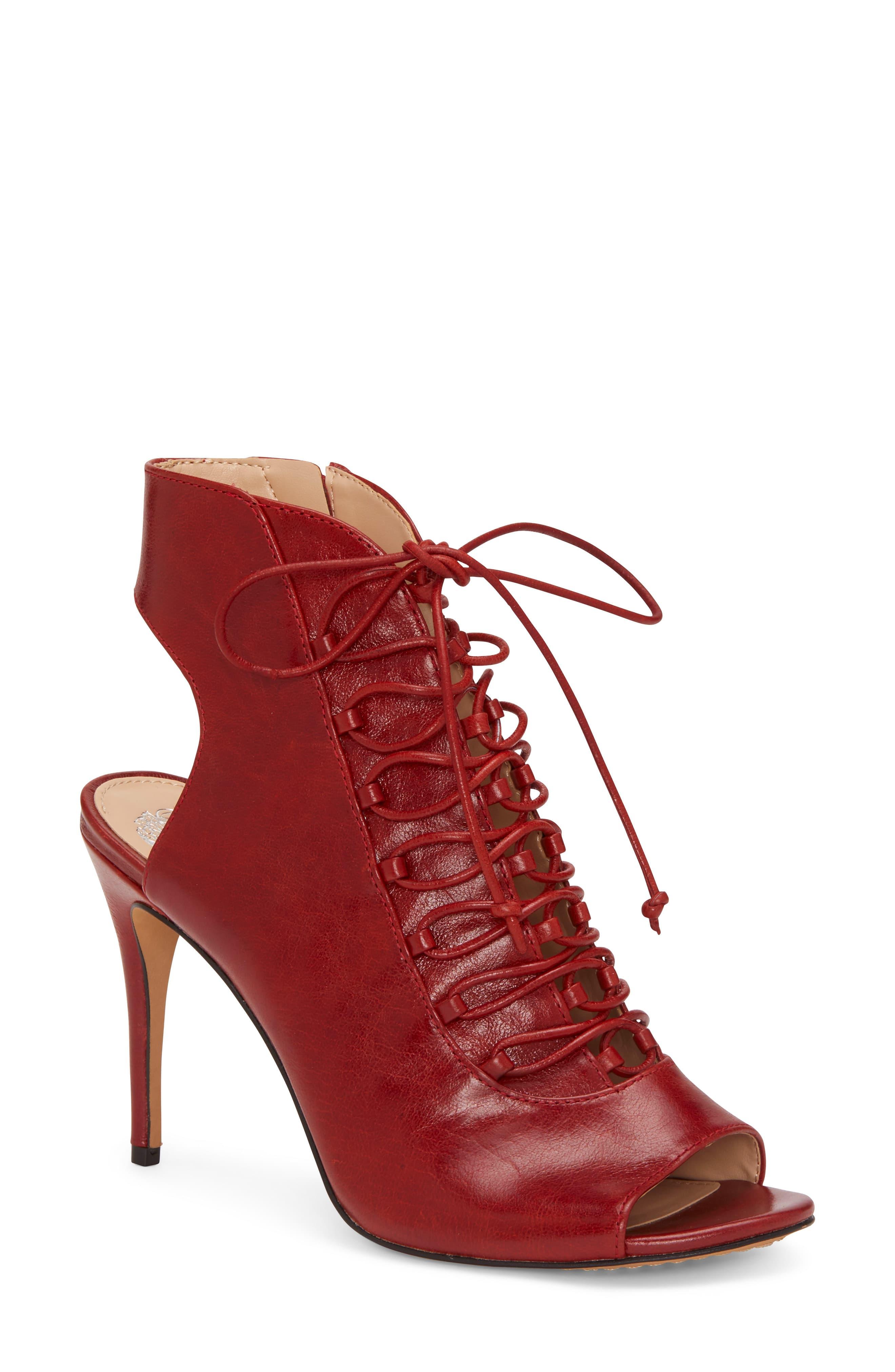 leather booties on sale