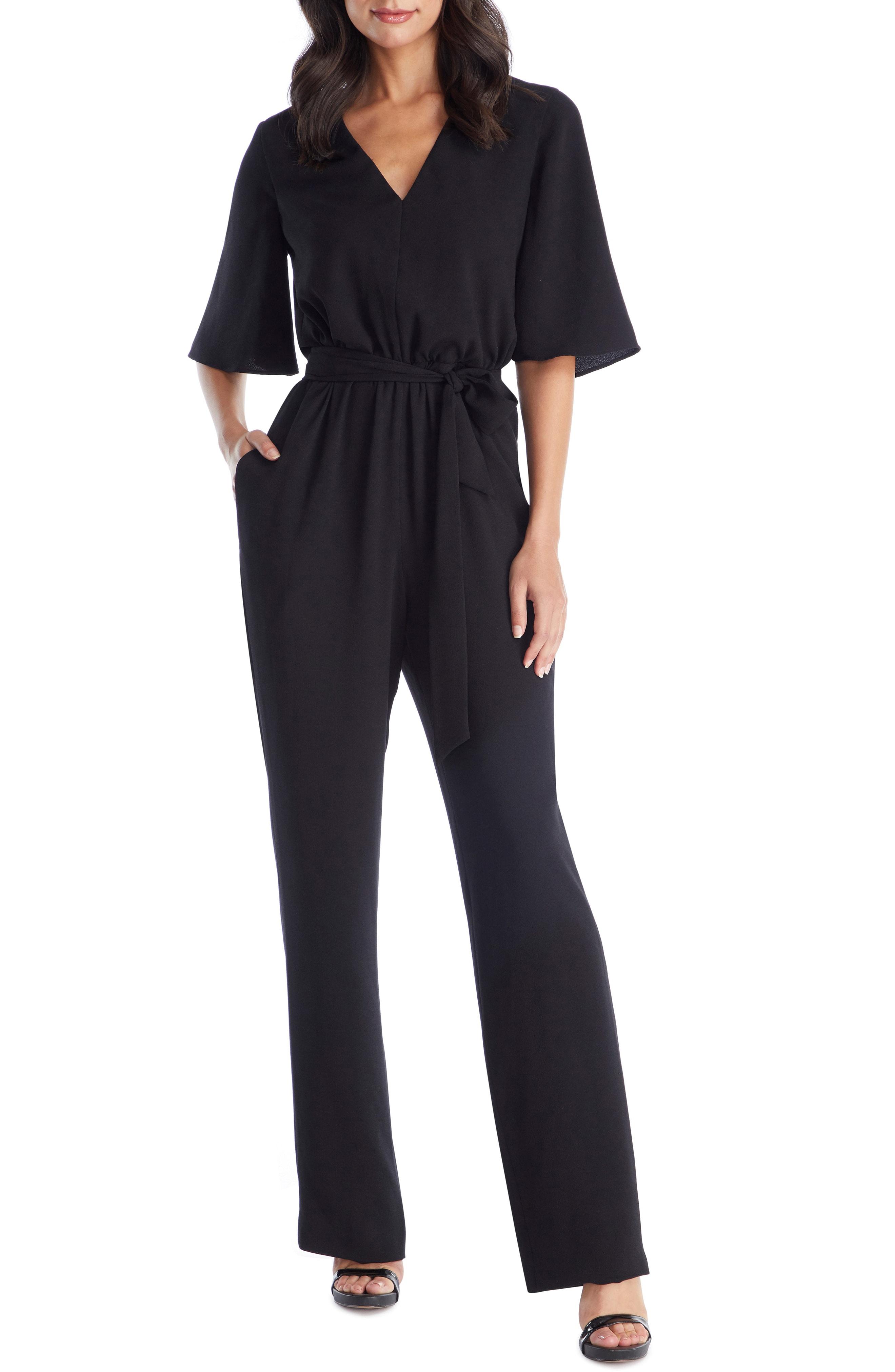 bell sleeve jumpsuit