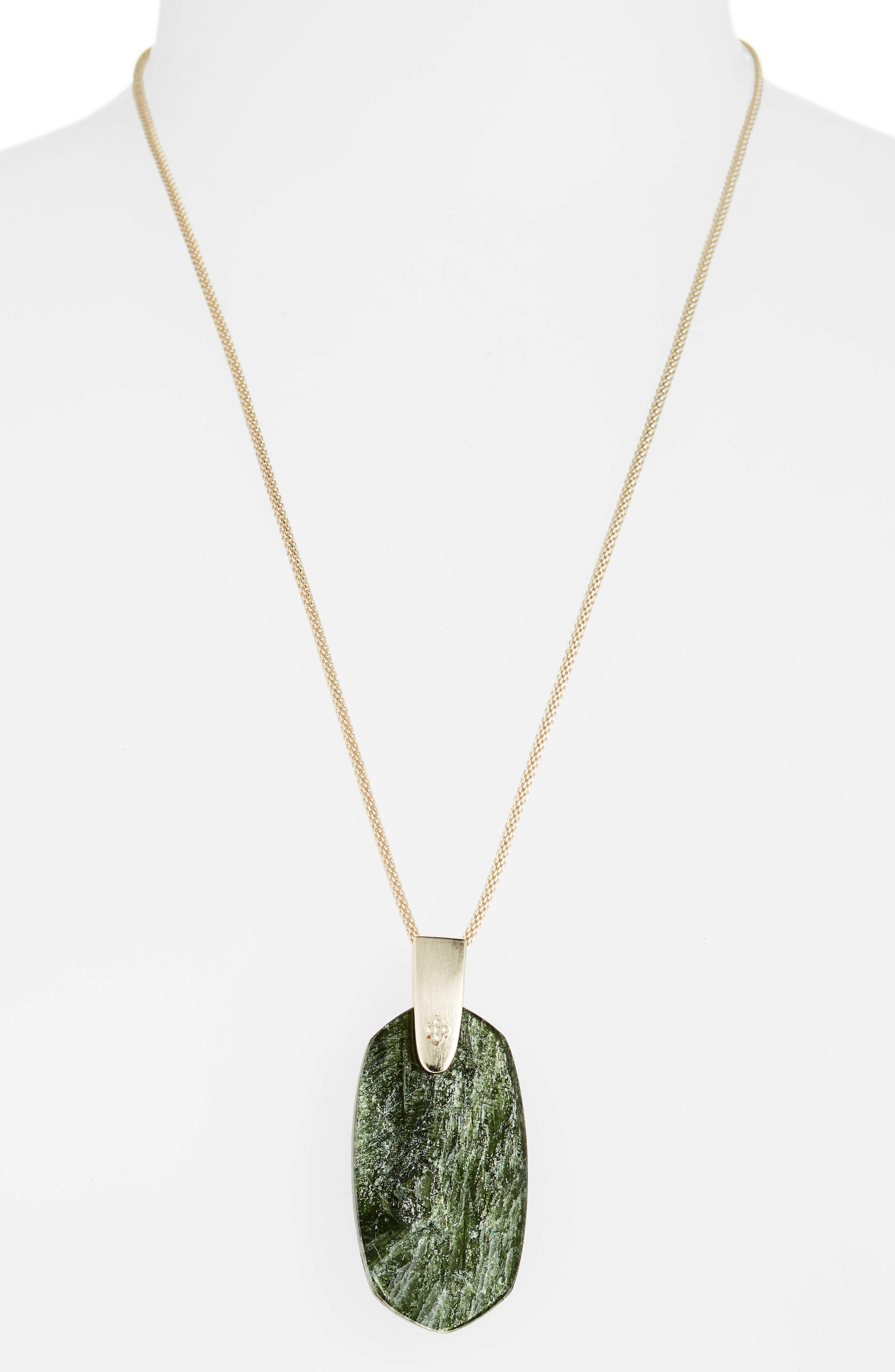 Lyst - Kendra Scott Inez Pendant Necklace in Metallic