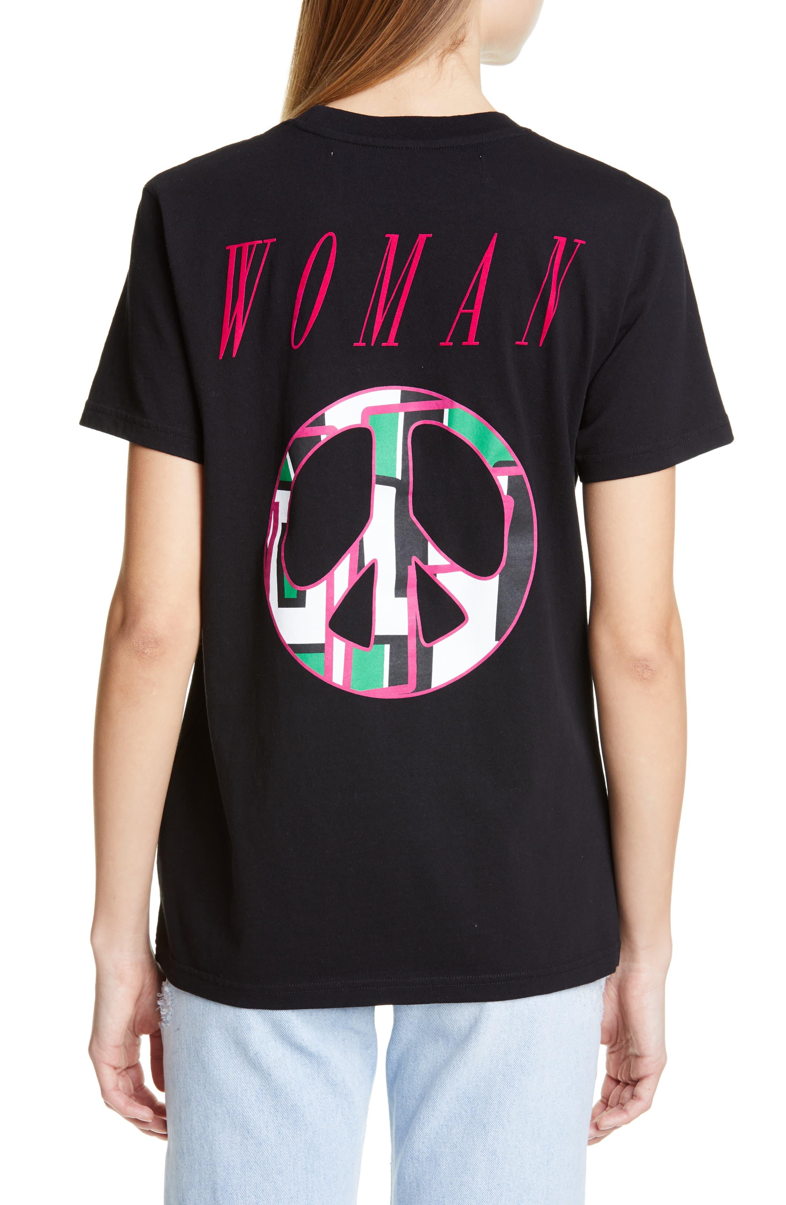 off white peace tee