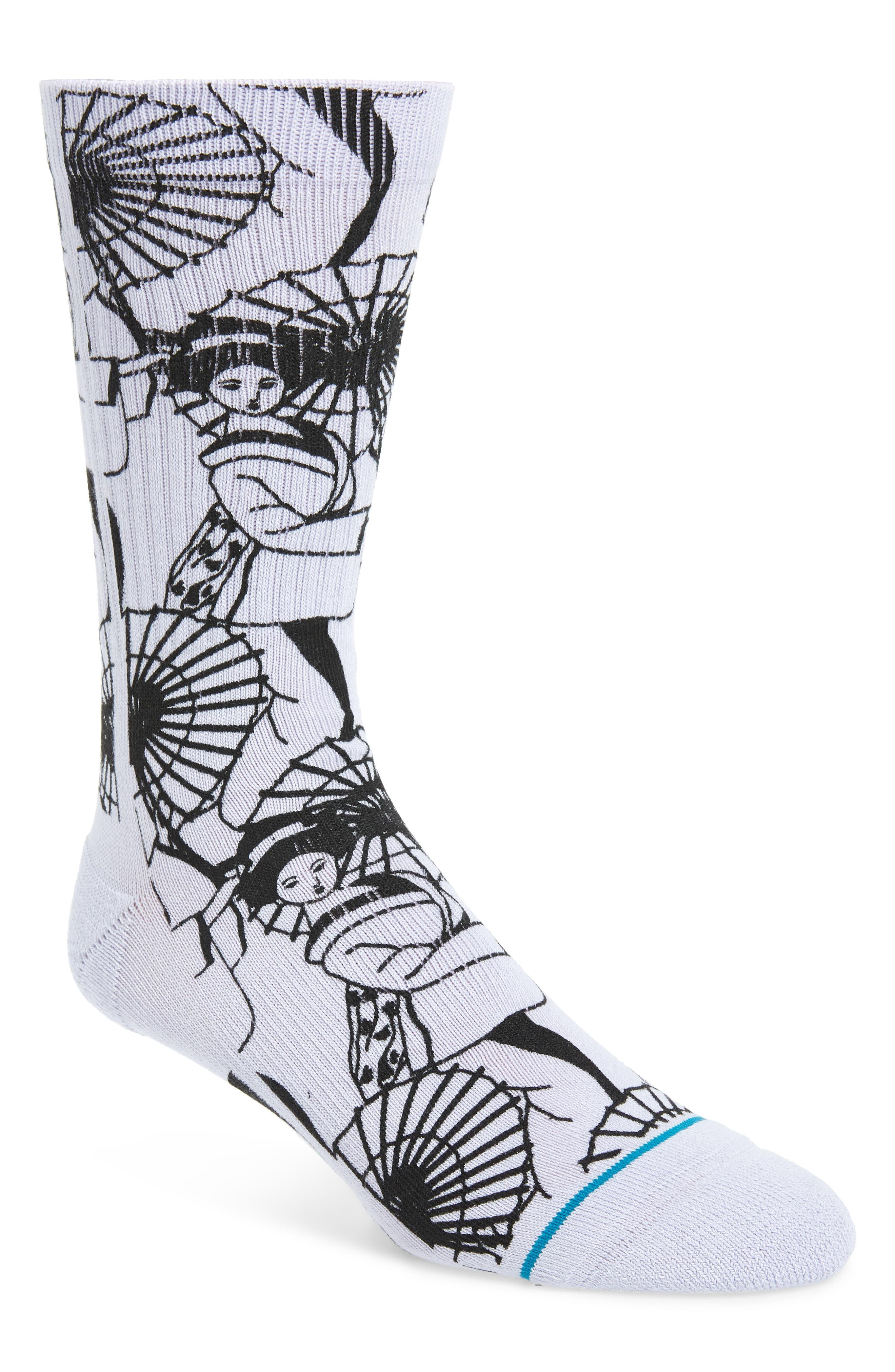 Stance Print Socks for Men Lyst