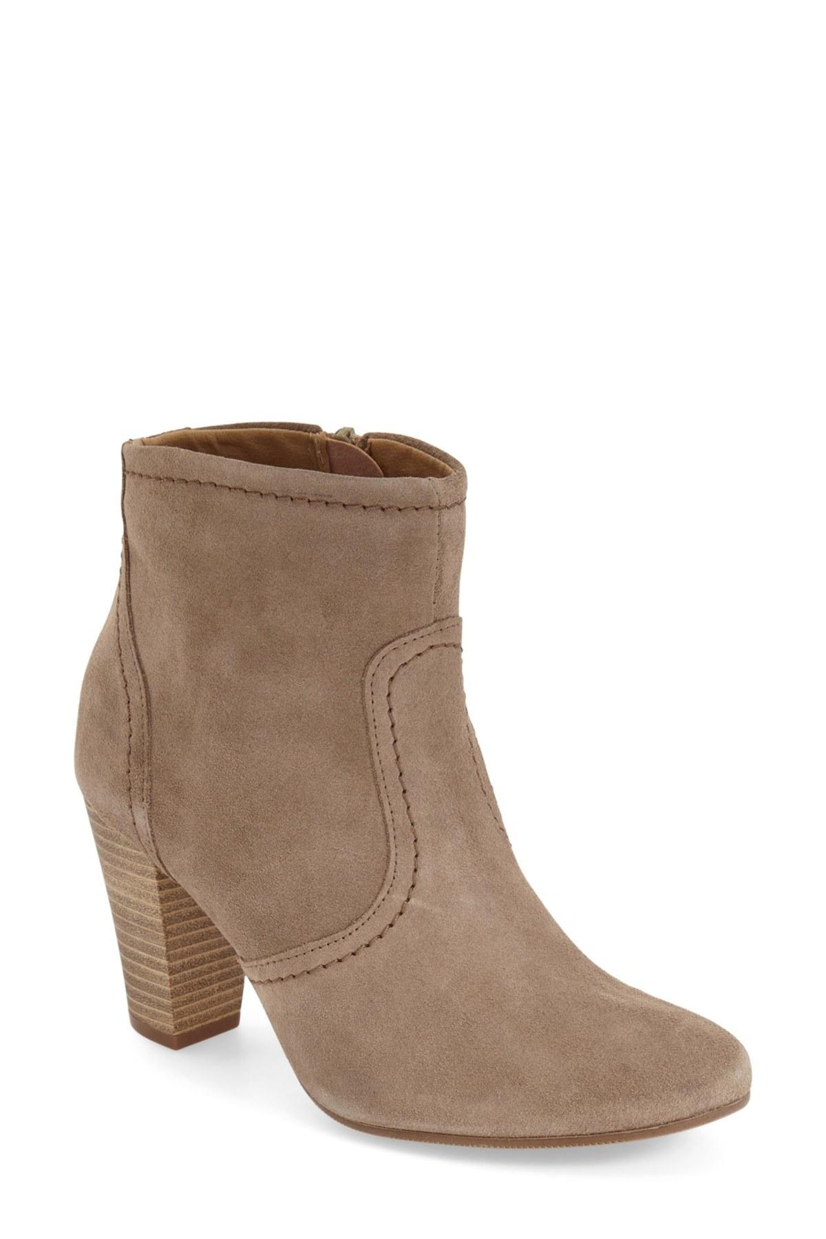 dune ladies flat ankle boots