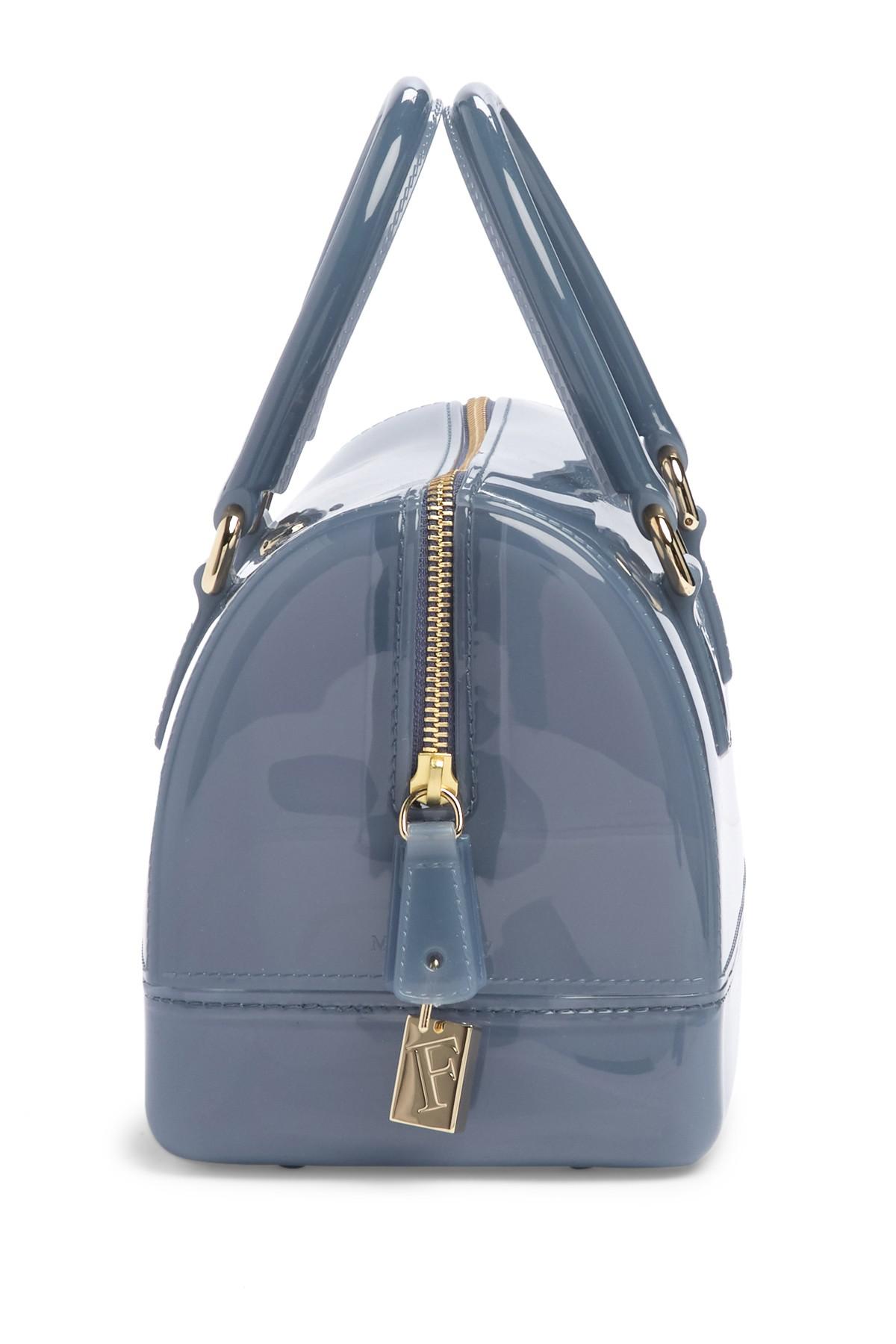 Lyst Furla Candy Cookie Small Jelly Dome Bag in Blue