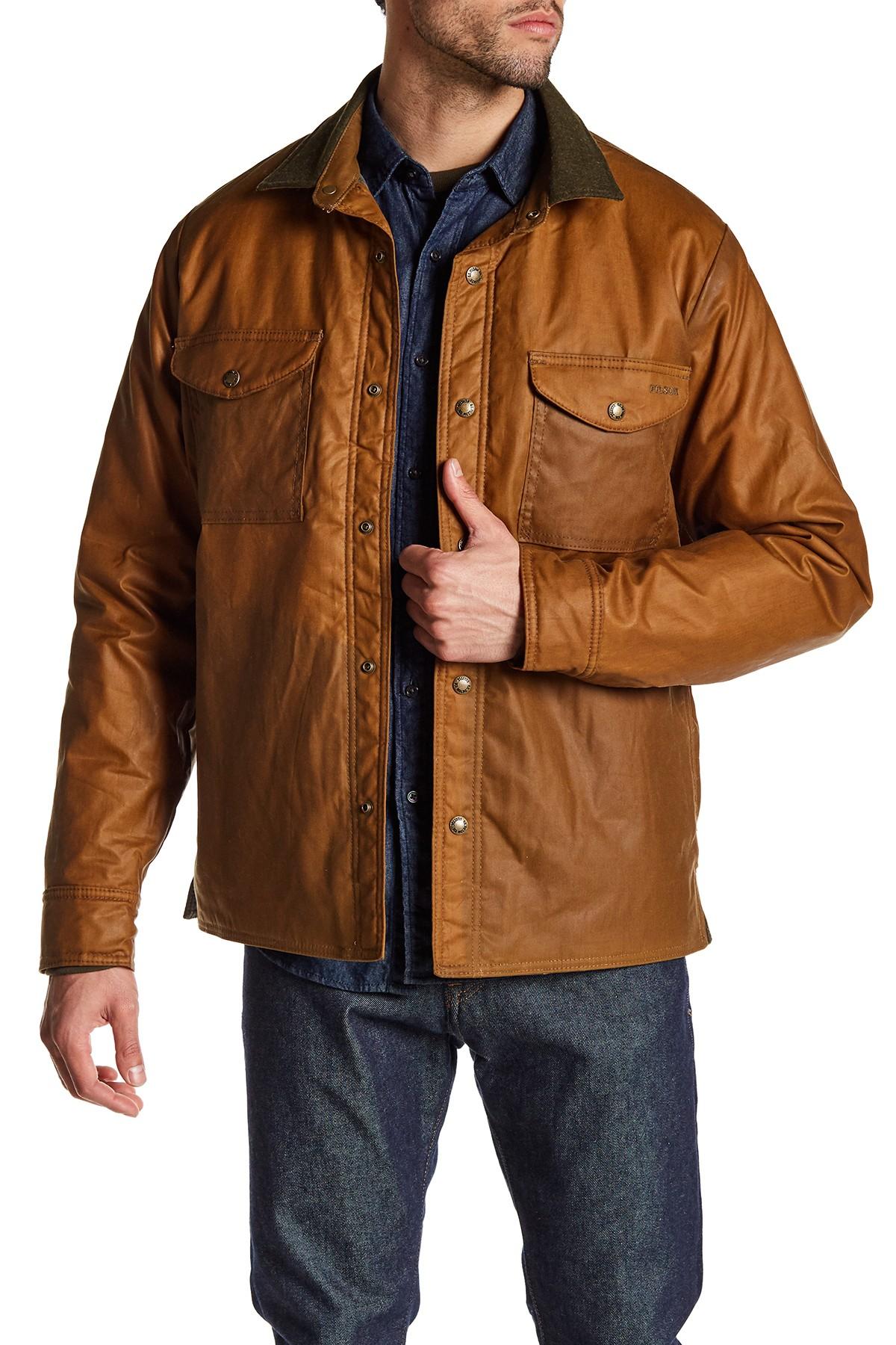 filson jac shirt brown