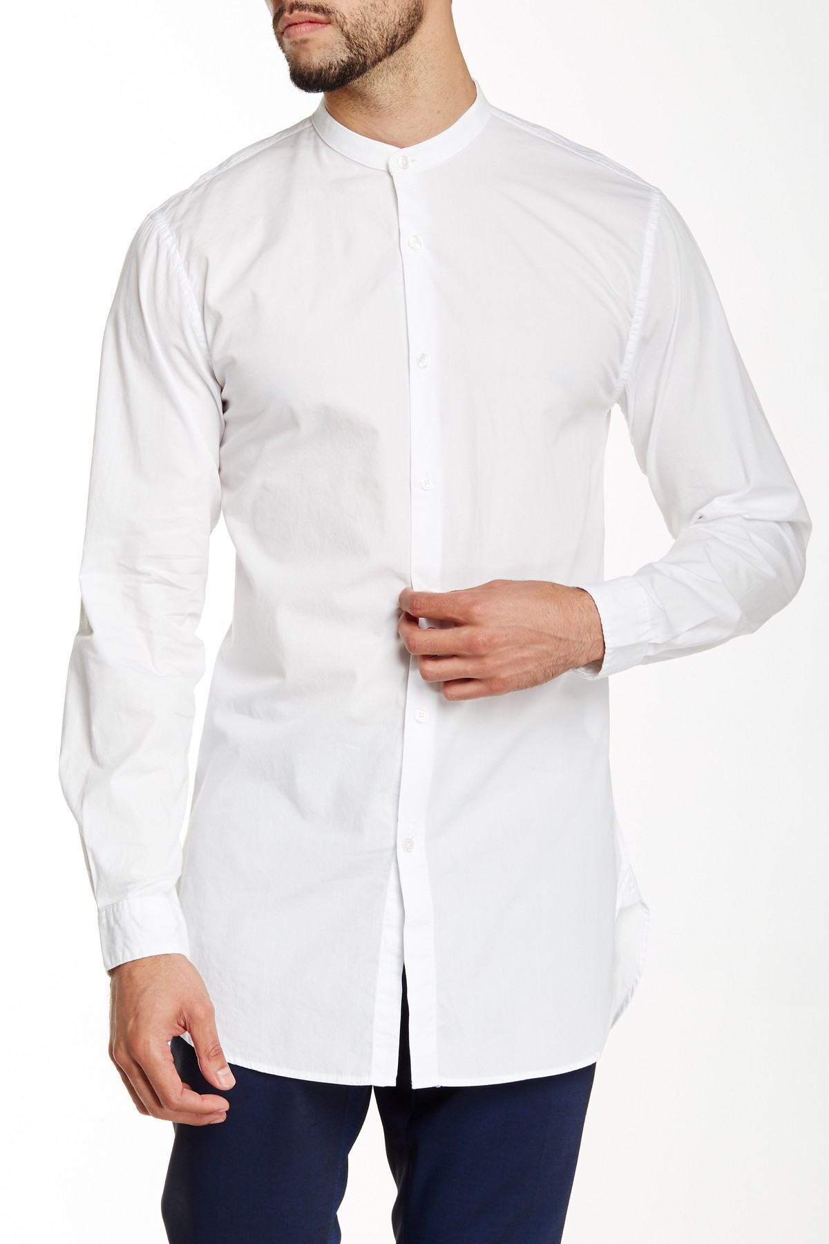 How To Wear A Grandad Collar Or Collarless Shirt. A versatile and easy to wear piece with the ability to transcend casual and formal dress codes, the Grandad collar shirt .