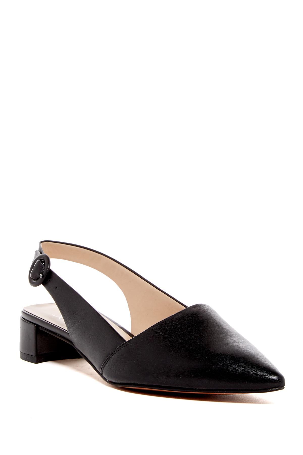 Lyst - Franco Sarto Vickie Slingback Kitten Heel Pump - Wide Width ...