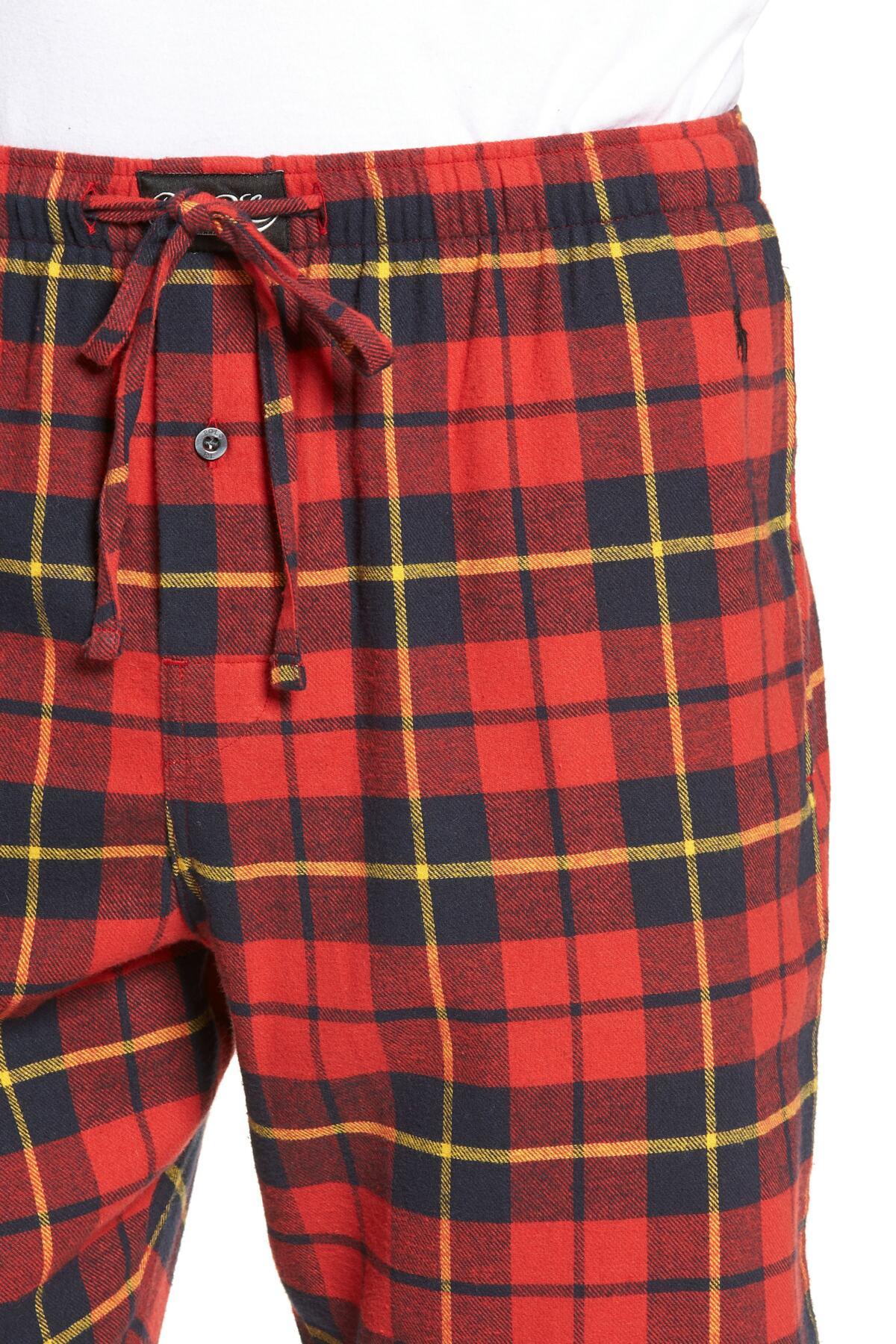 Lyst - Polo Ralph Lauren Flannel Cotton Jogger Pajama Pants in Red for Men