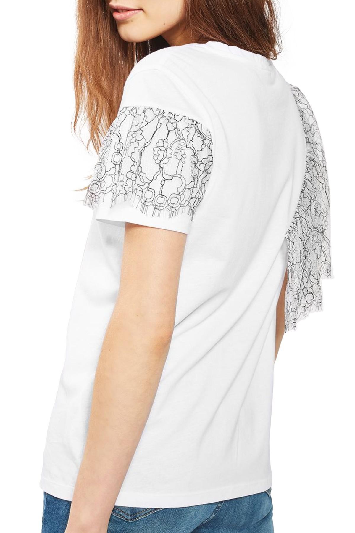 ruffle t shirt zara