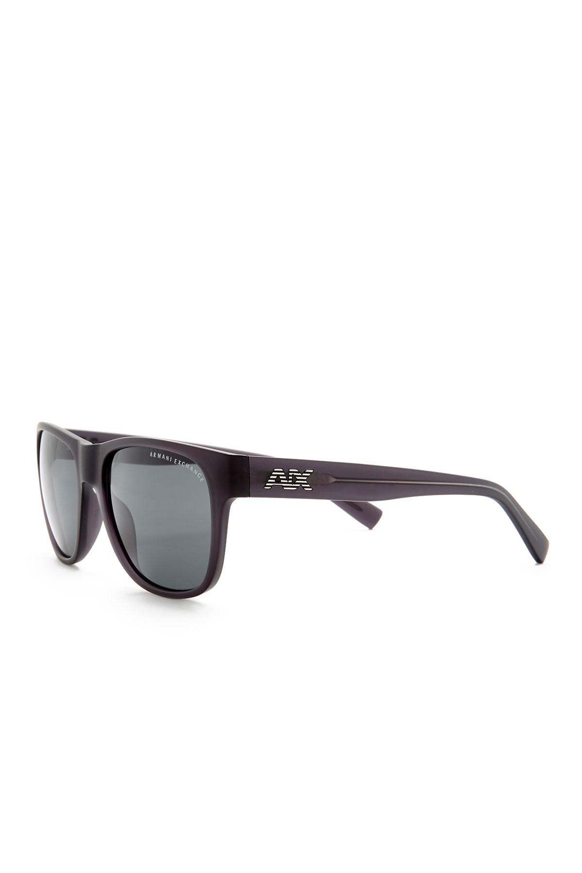 Lyst - Armani Exchange Sunglasses In Black For Men