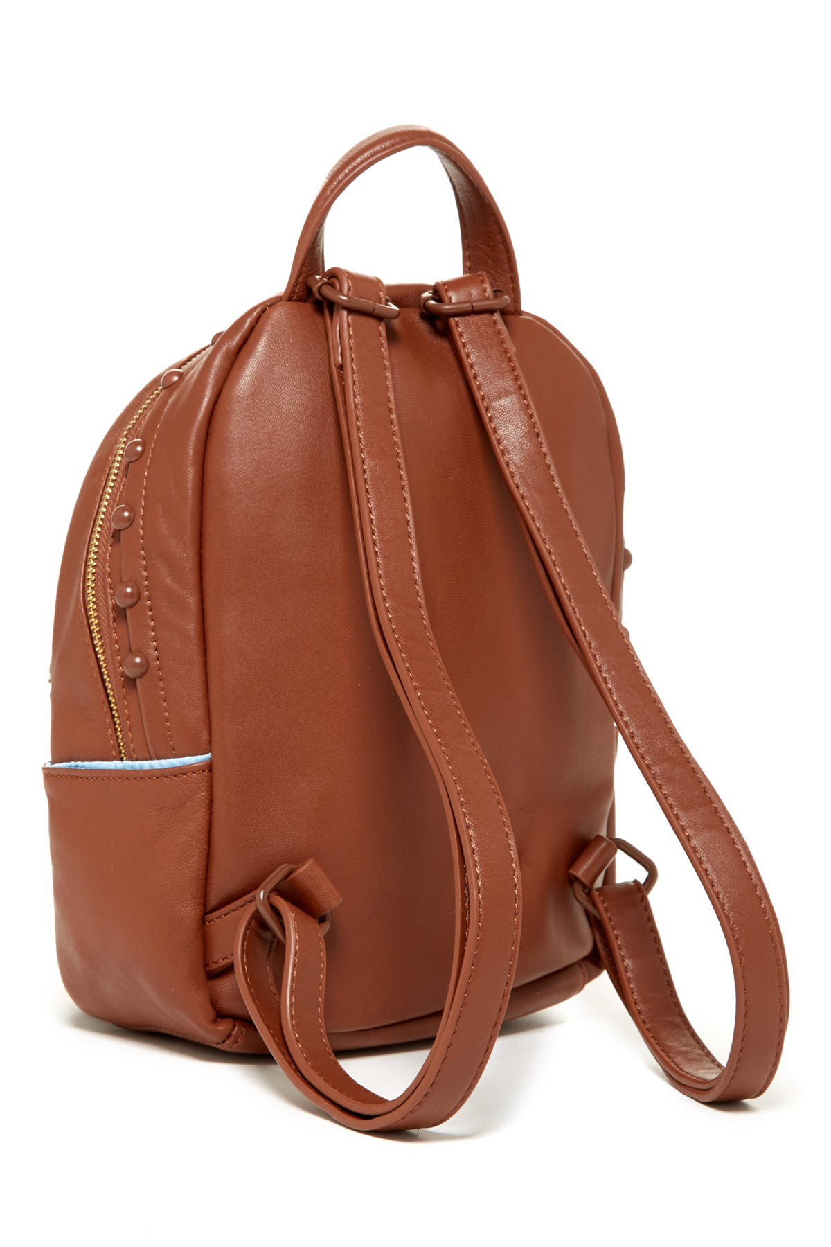 Cynthia Rowley Tabitha Leather Mini Backpack in Brown - Lyst