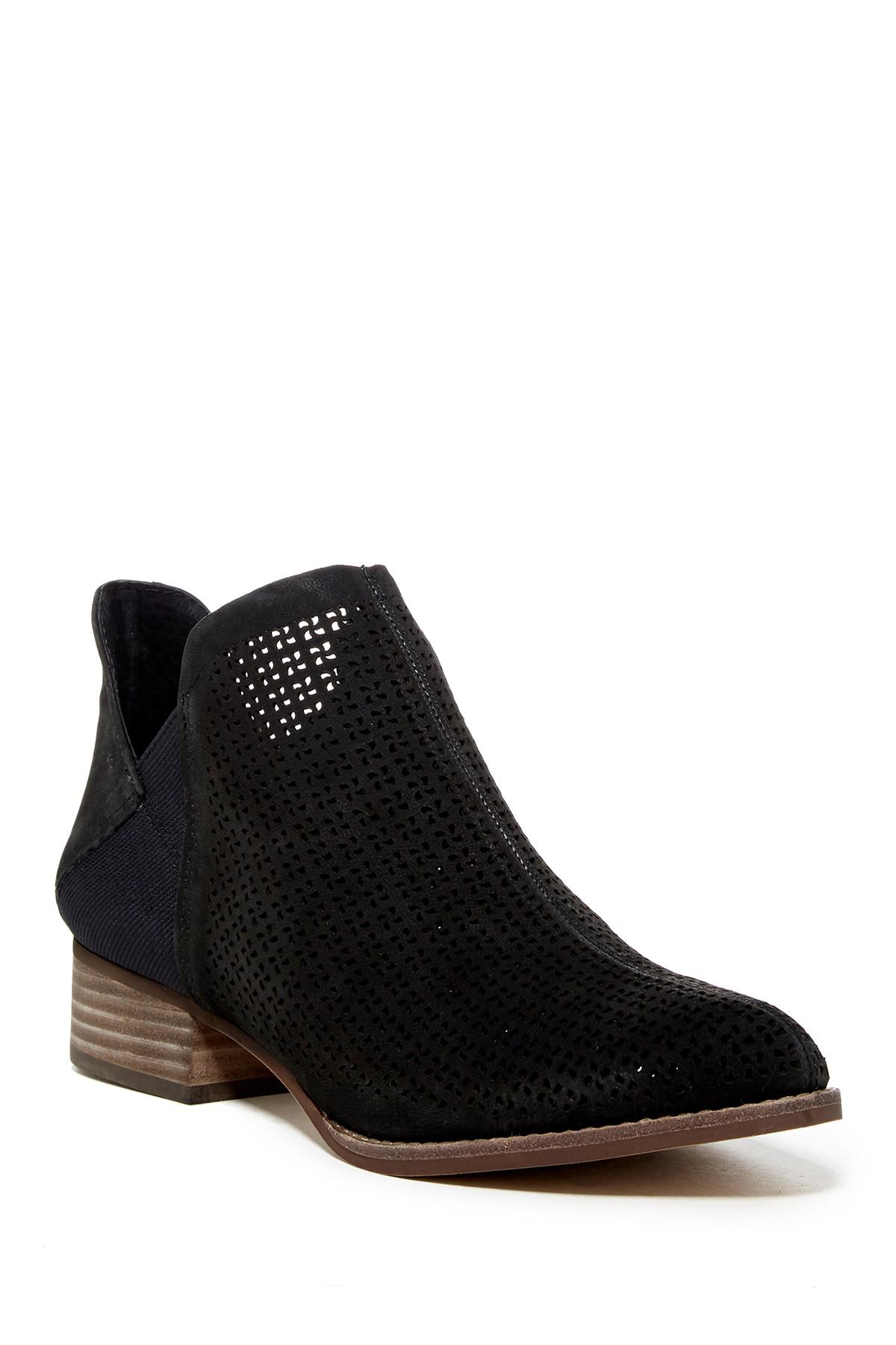 Lyst - Vince Camuto Celena Perforated Bootie In Black