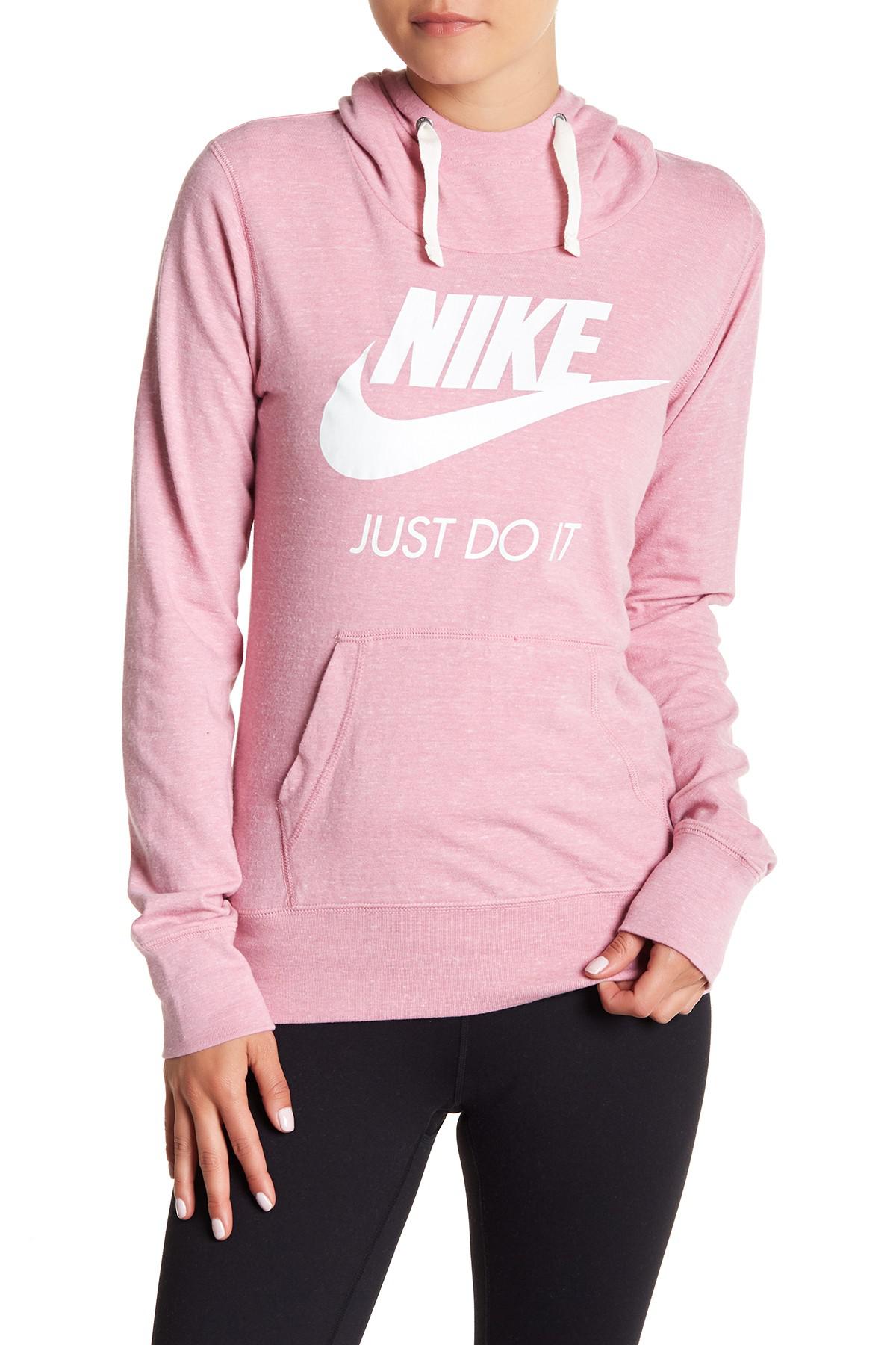 nike pink hoodie and sweatpants