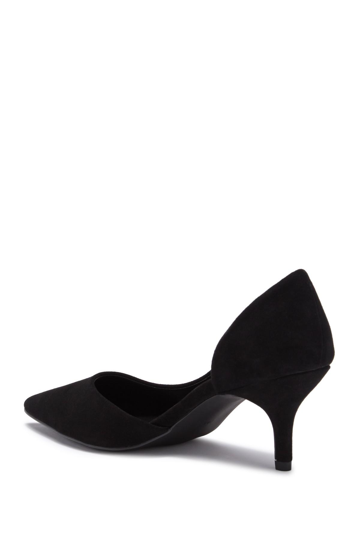 steve madden black kitten heels
