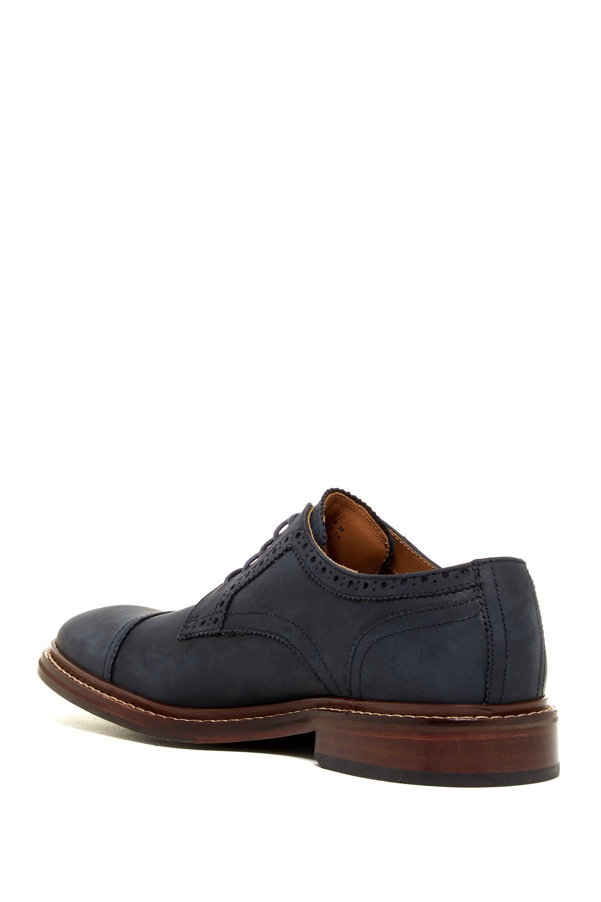 Cole haan Benton Welt Cap Toe Ii Derby in Blue for Men