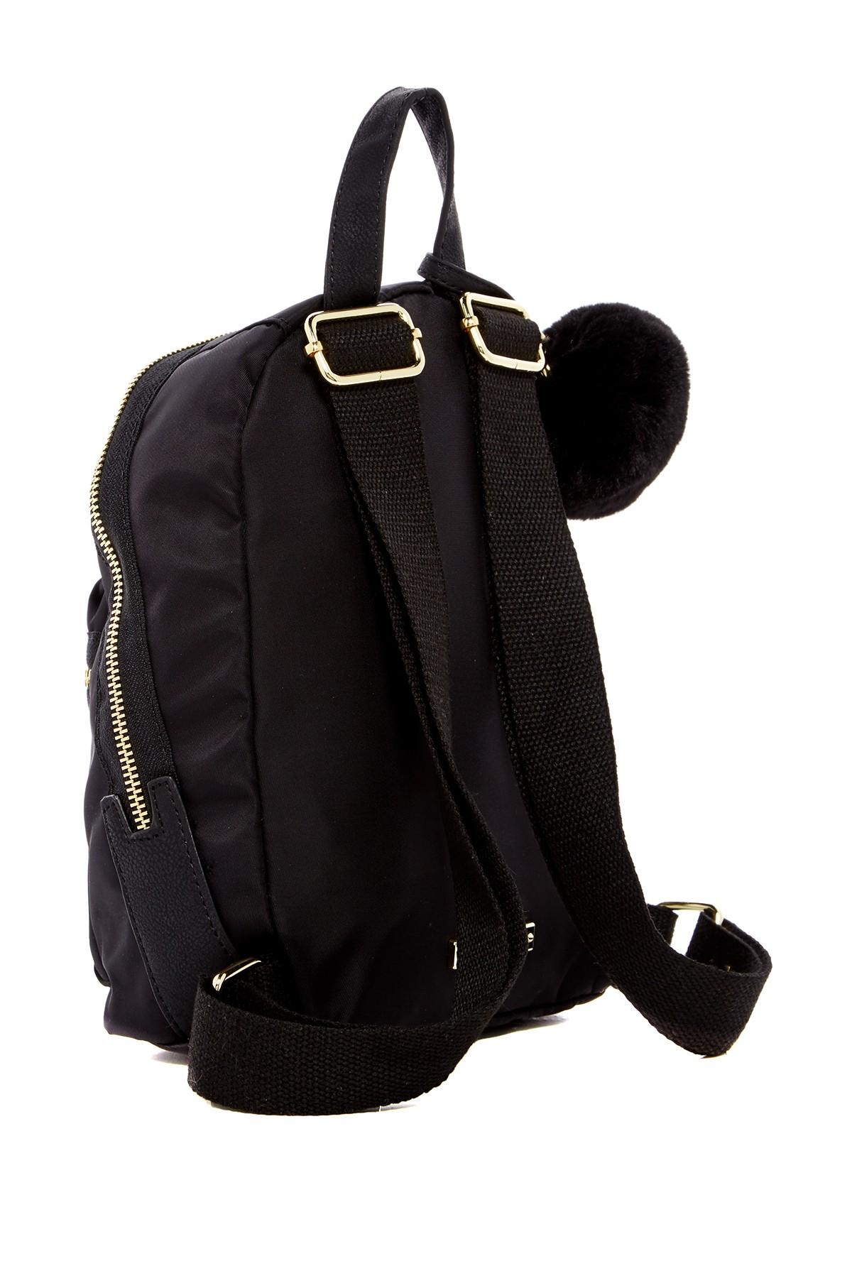 Madden Girl Bold Mini Nylon Backpack in Black Lyst