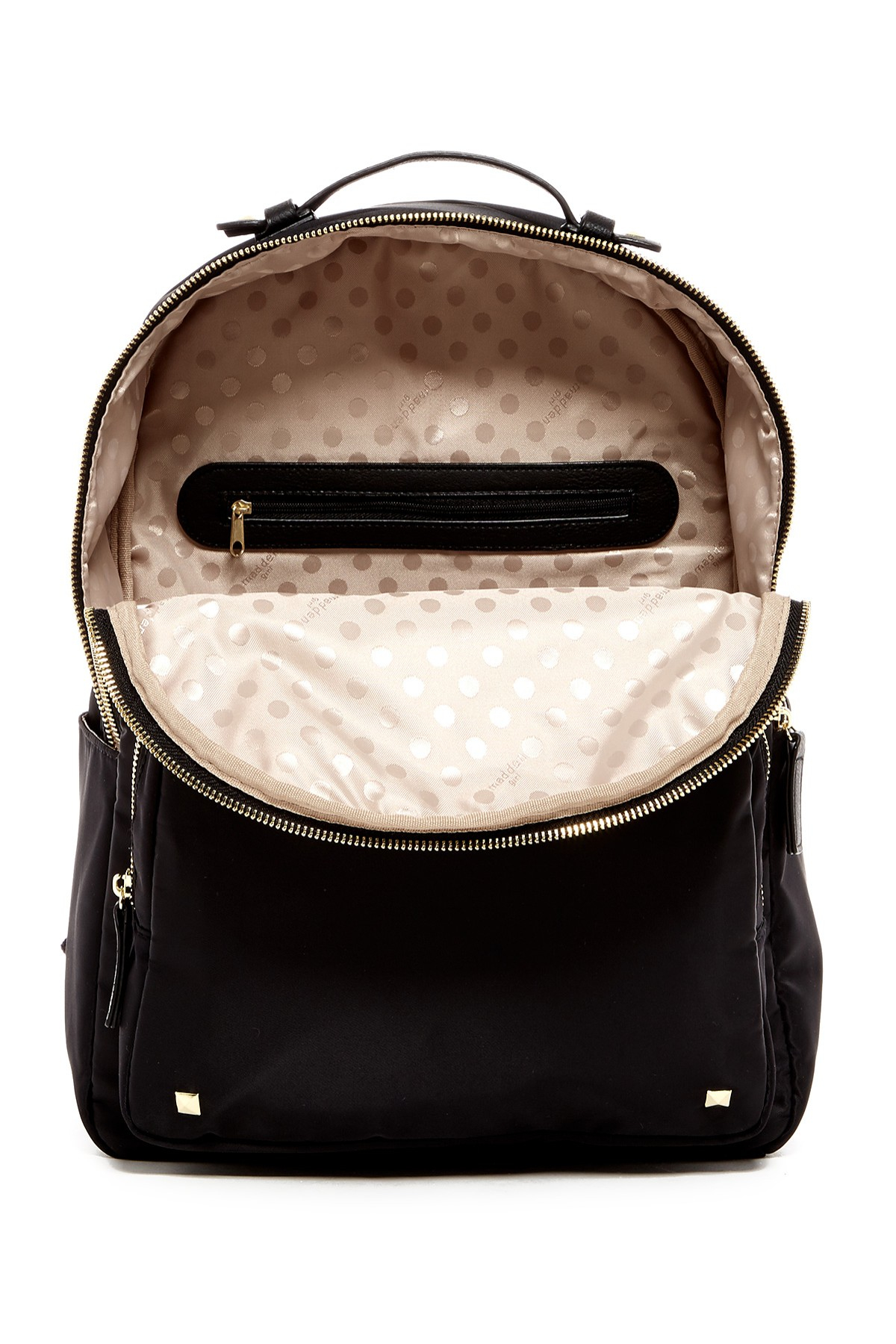 Steve Madden Black Backpack Purse
