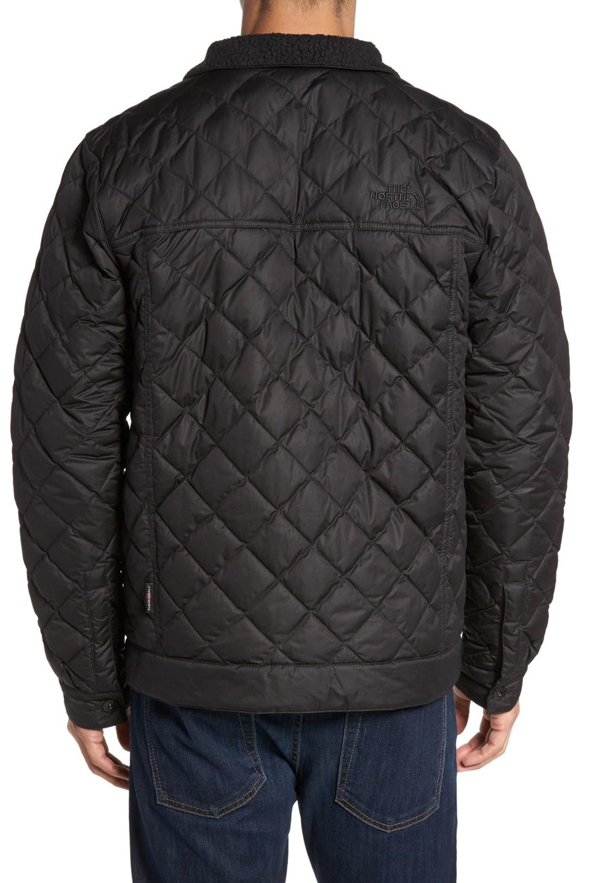 Lyst - The North Face Sherpa Fleece Lined Quilted Jacket in Black for Men